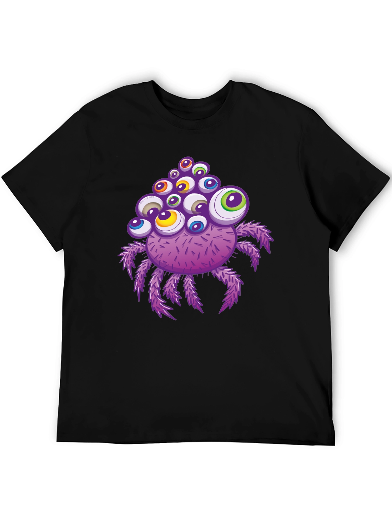 Eye-Catching Spider Graphic T-Shirt
