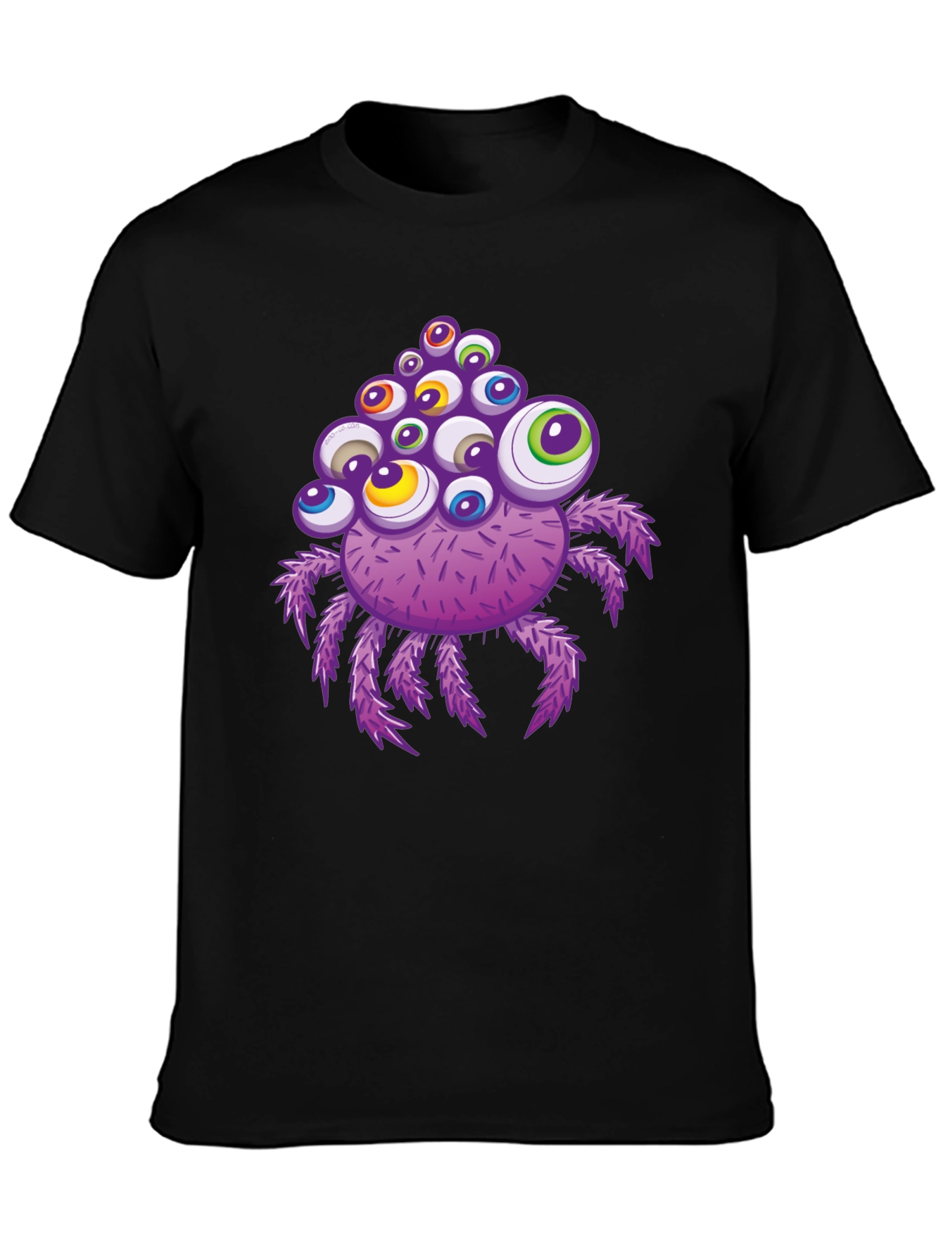 Eye-Catching Spider Graphic T-Shirt