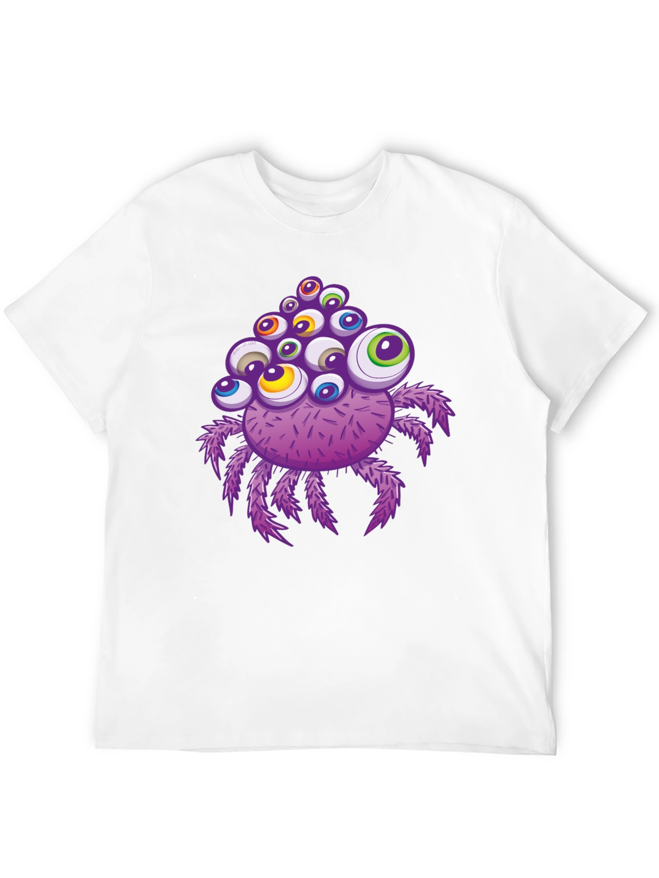 Eye-Catching Spider Graphic T-Shirt