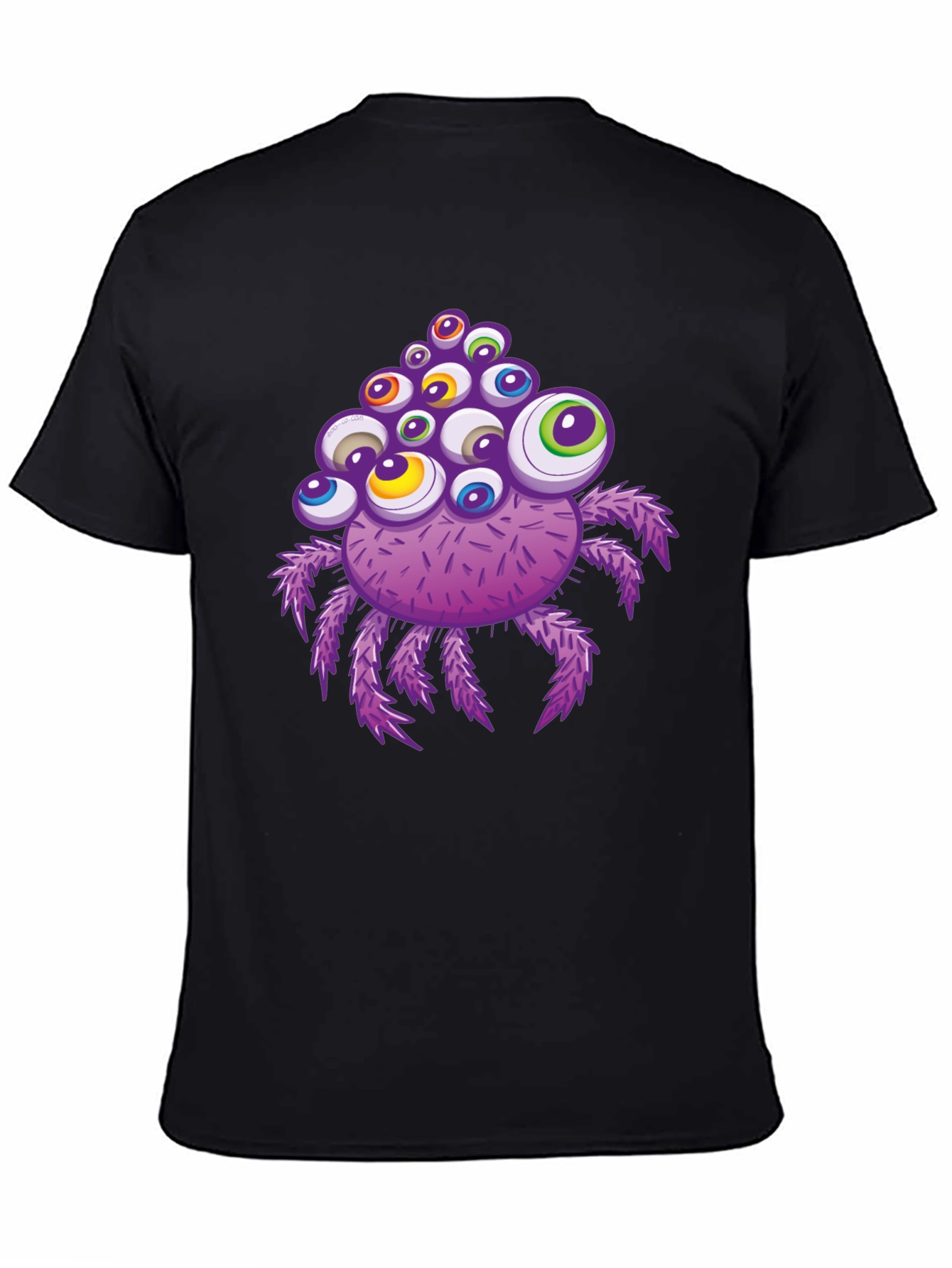Eye-Catching Spider Graphic T-Shirt