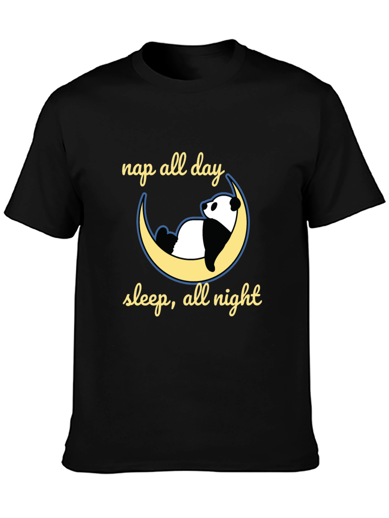Nap All Day Panda T-Shirt