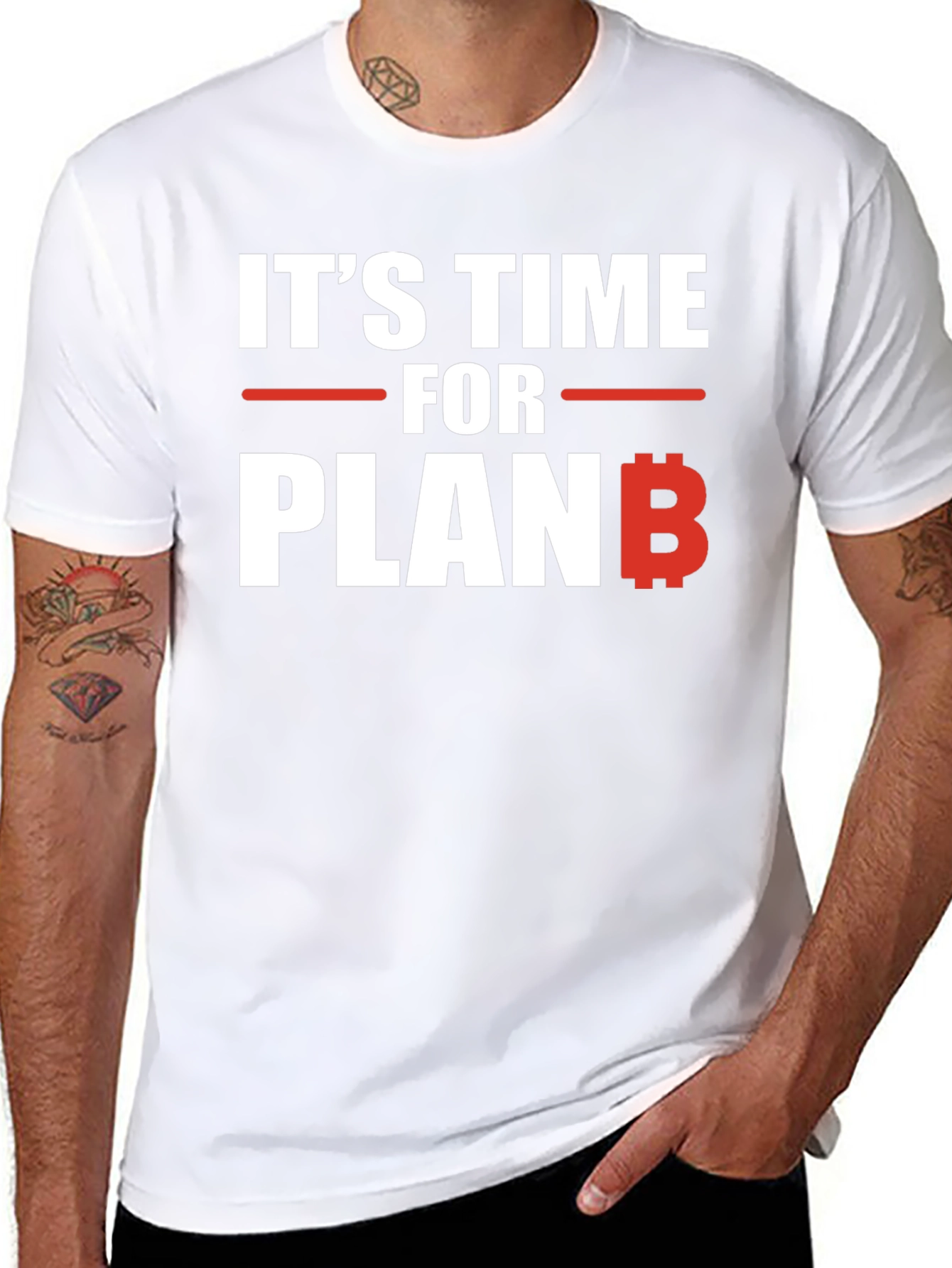 Its Time for Plan B Bitcoin T-Shirt