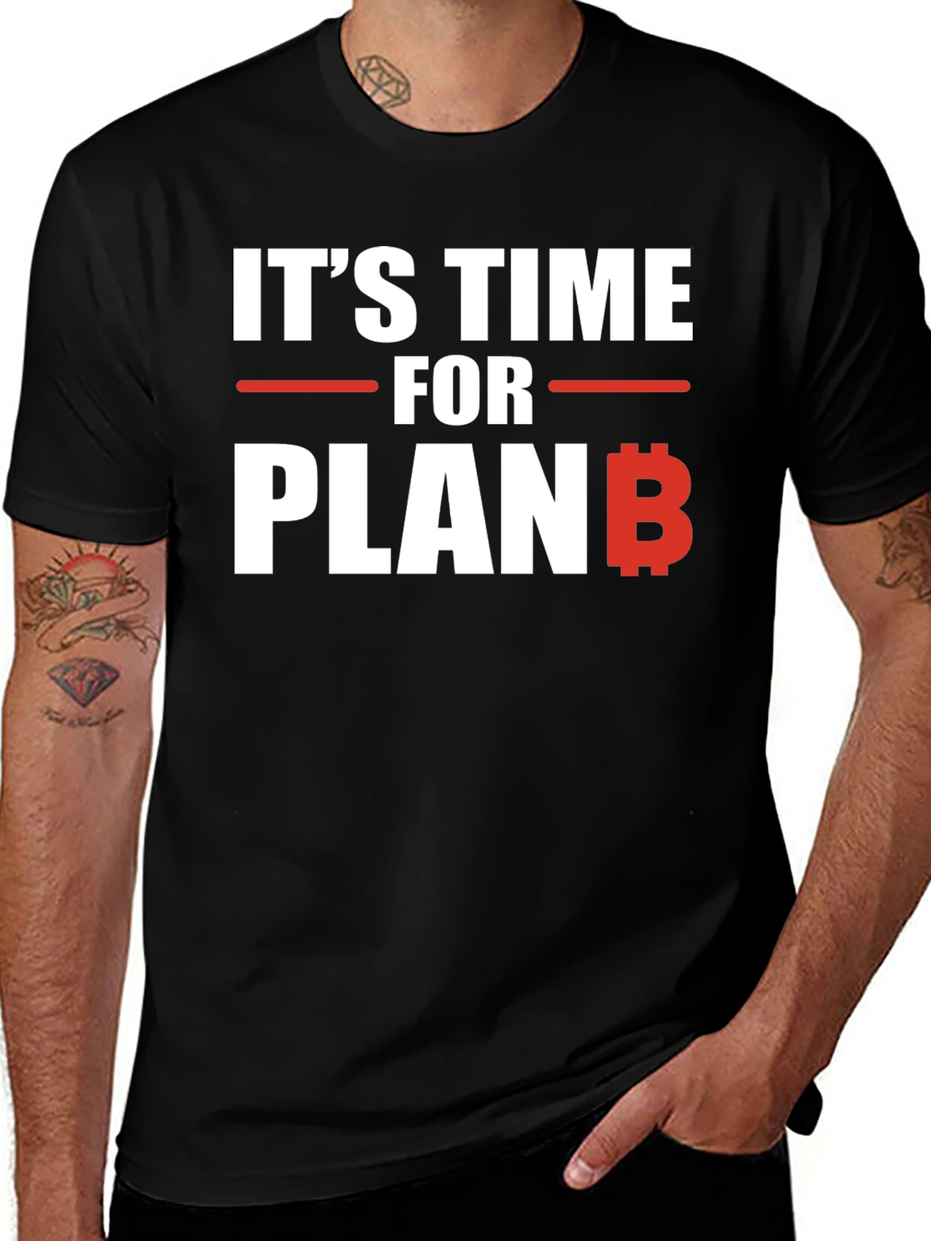 Its Time for Plan B Bitcoin T-Shirt