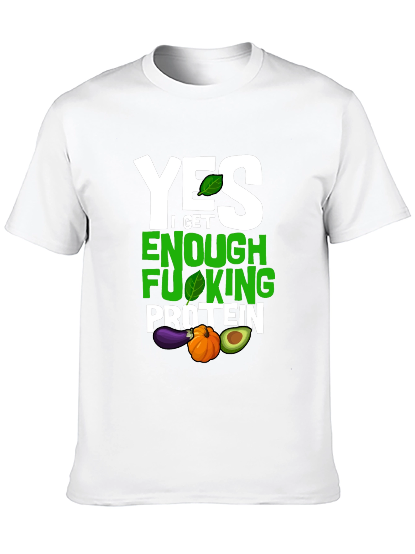 Vegan Protein T-Shirt - Funny Plant Based Tee
