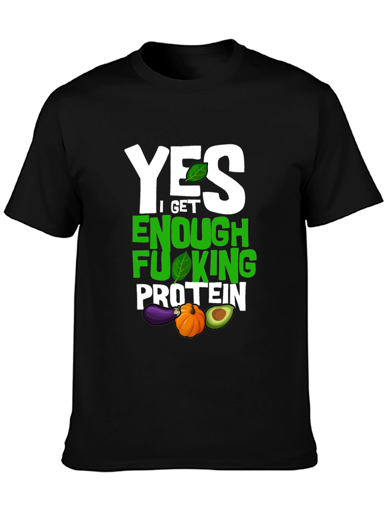 Vegan Protein T-Shirt - Funny Plant Based Tee