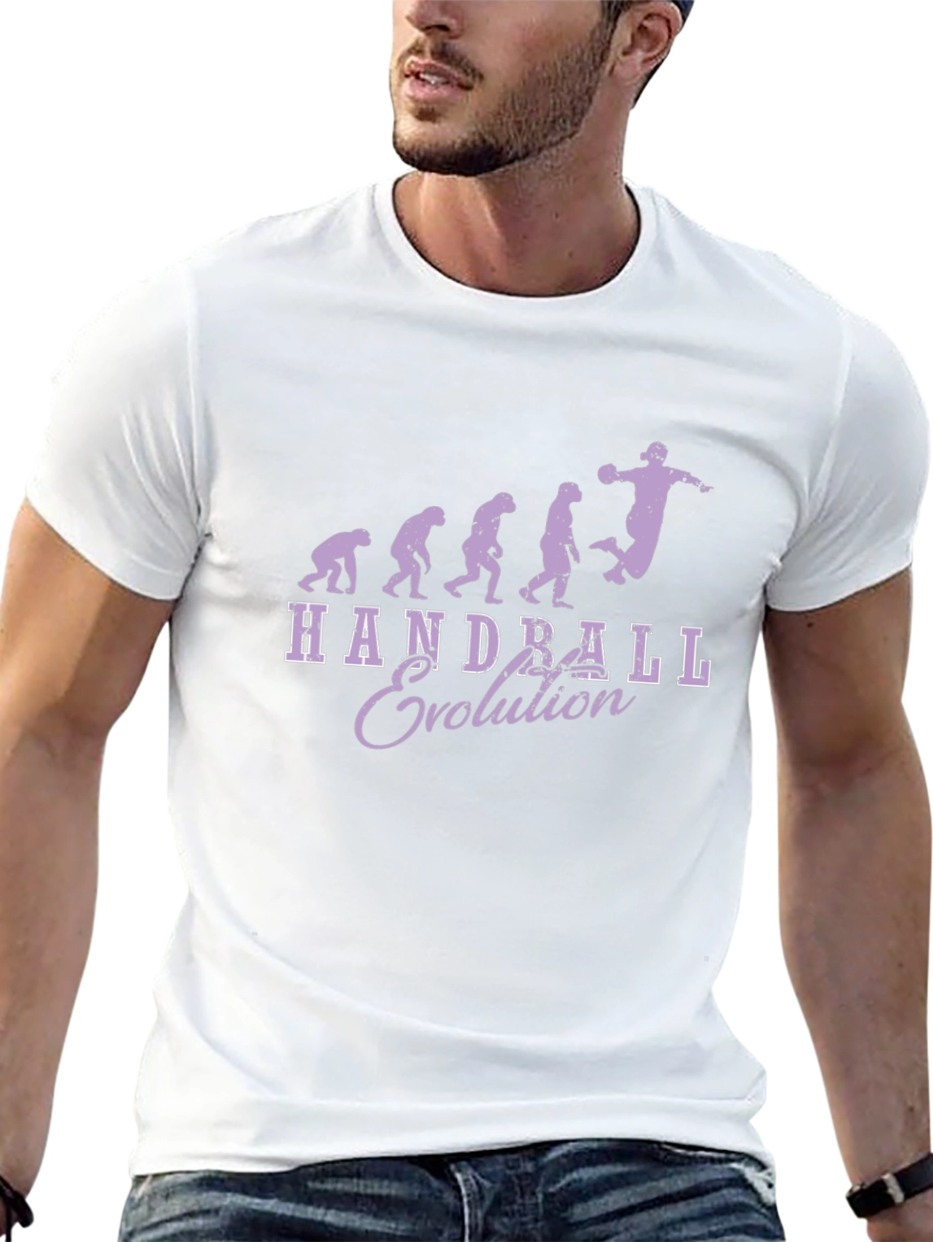 Handball Evolution Graphic T-Shirt