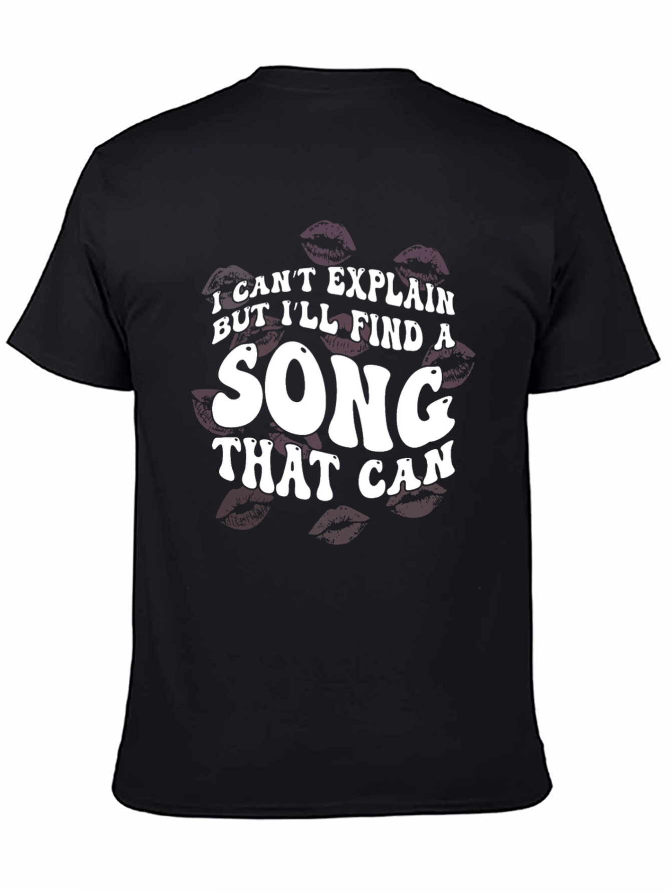 I Cant Explain Song Graphic T-Shirt - Black