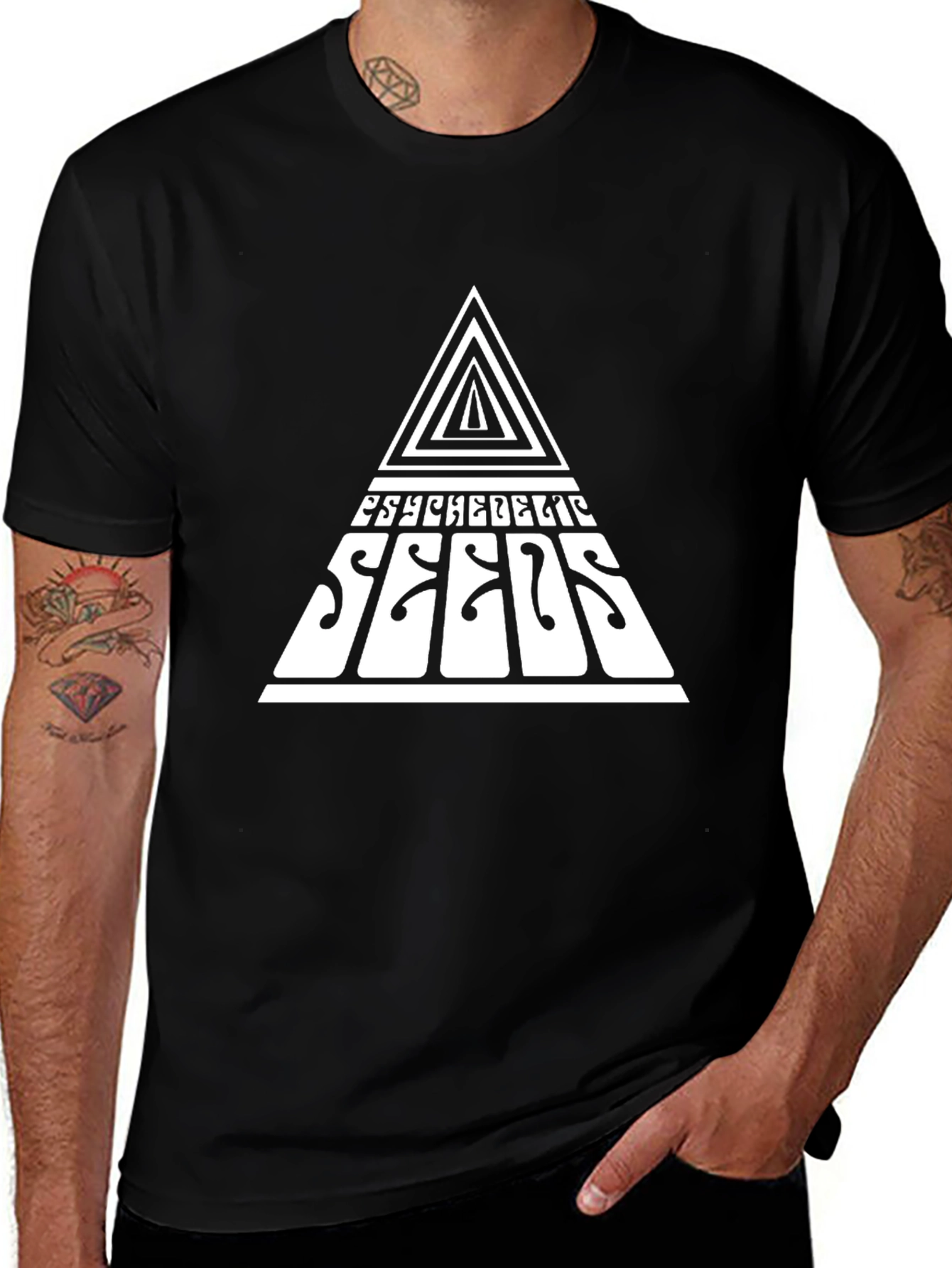Psychedelic Seeds Graphic T-Shirt