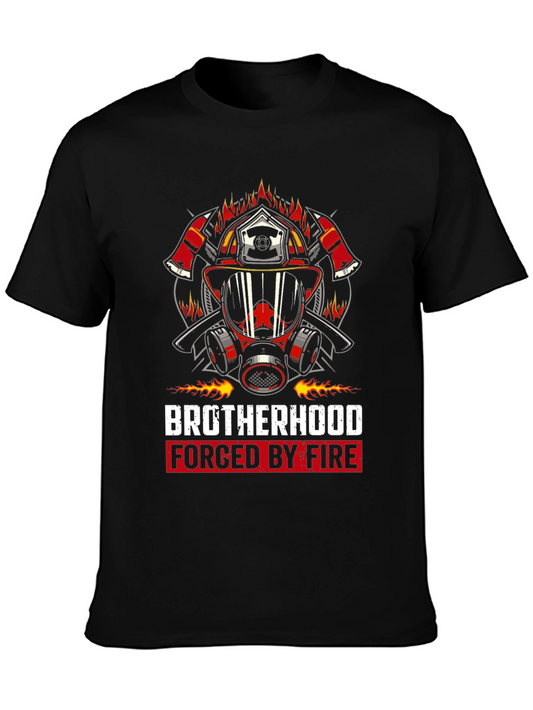 Brotherhood Firefighter Graphic Tee