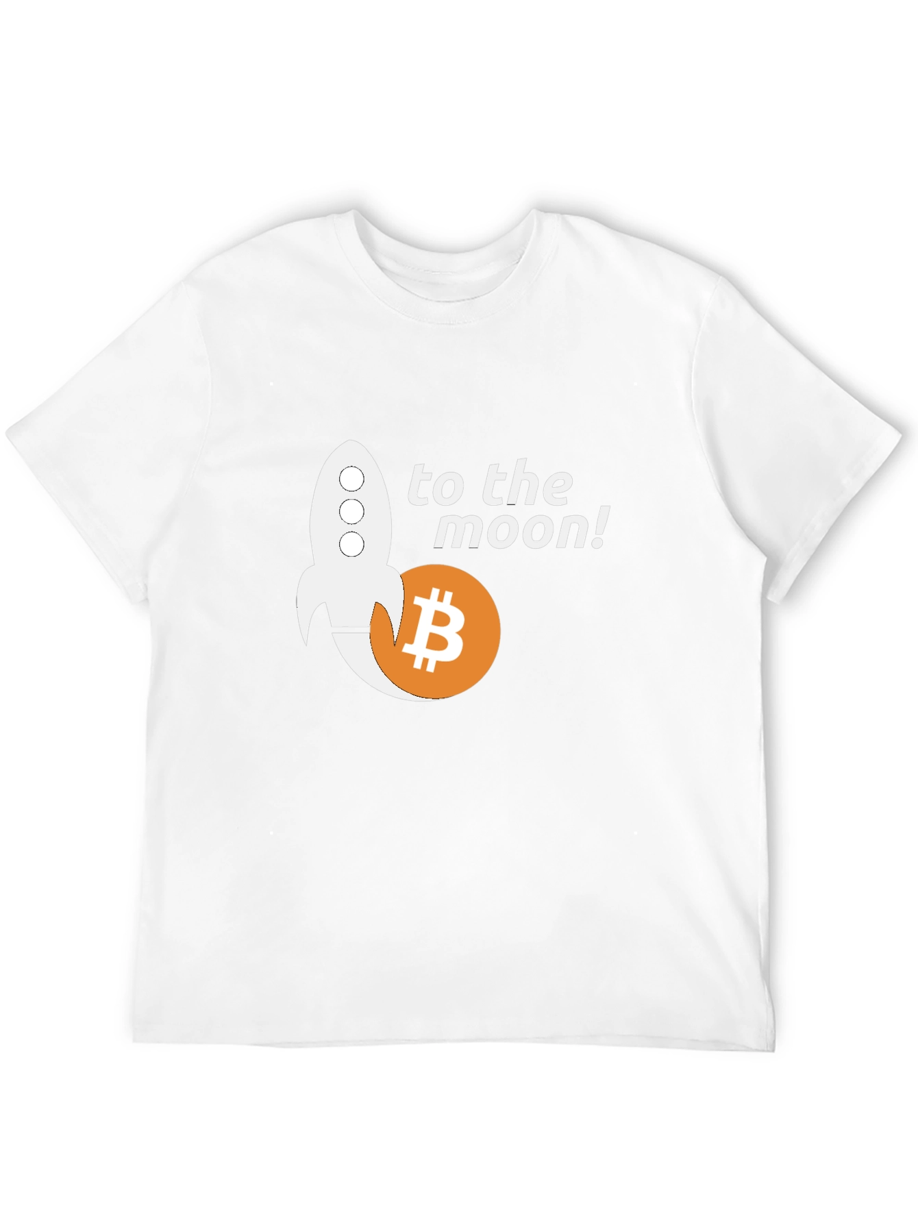 Bitcoin To The Moon T-Shirt Crypto HODL Tee