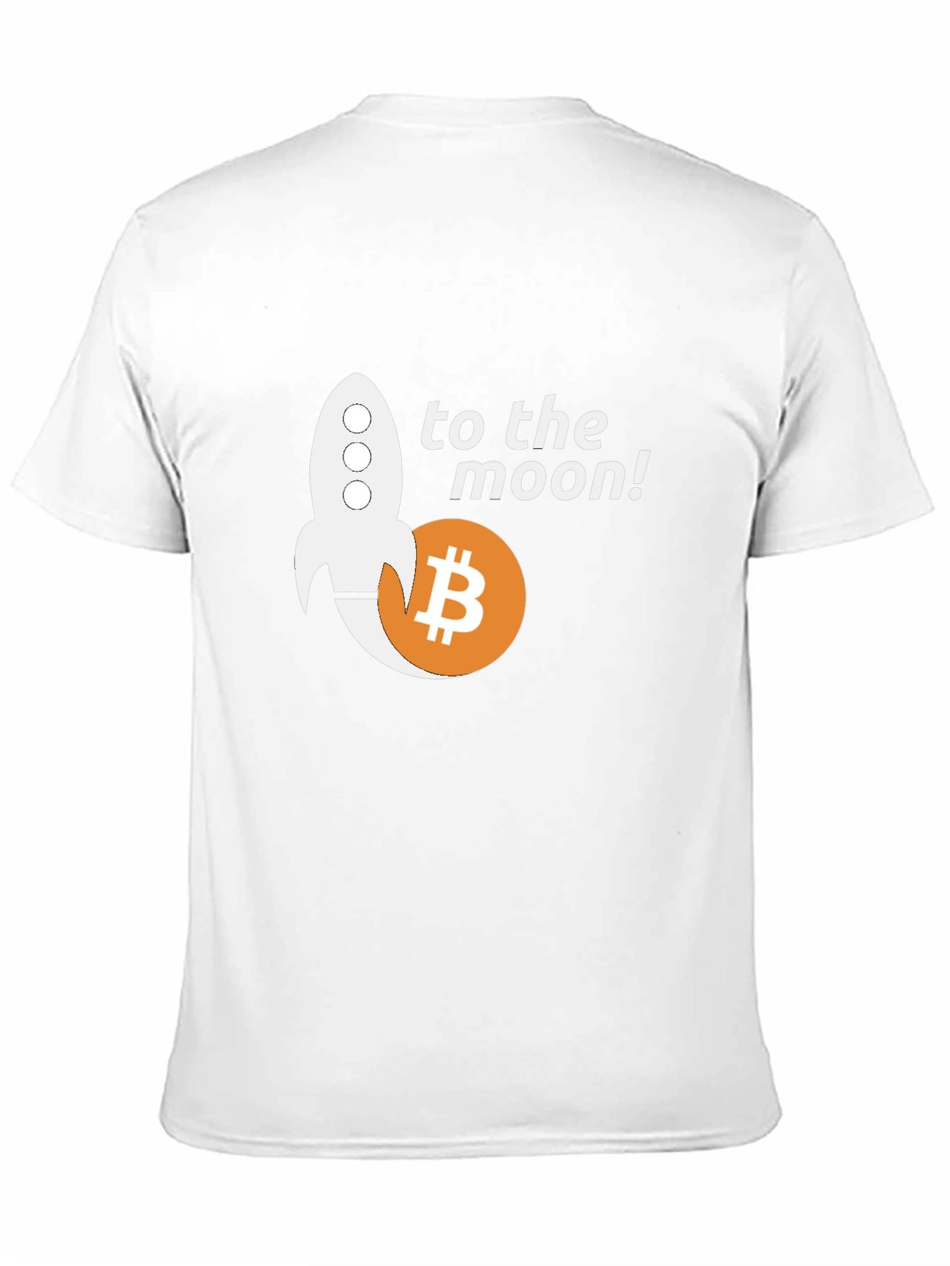 Bitcoin To The Moon T-Shirt Crypto HODL Tee