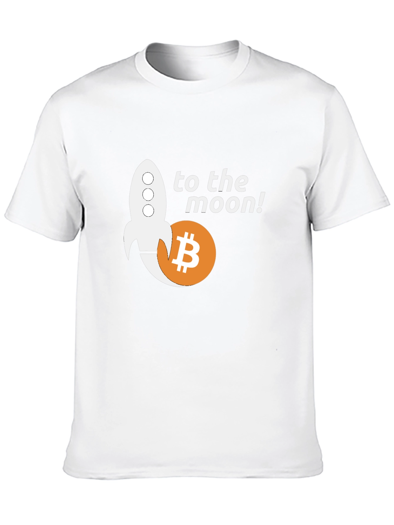 Bitcoin To The Moon T-Shirt Crypto HODL Tee