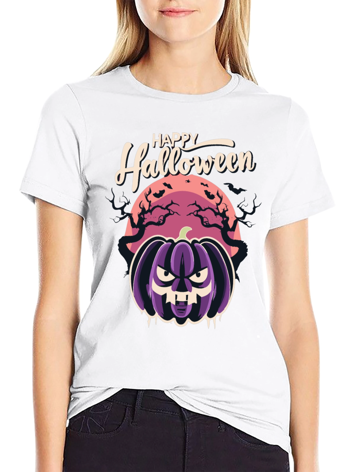 Happy Halloween Pumpkin T-Shirt
