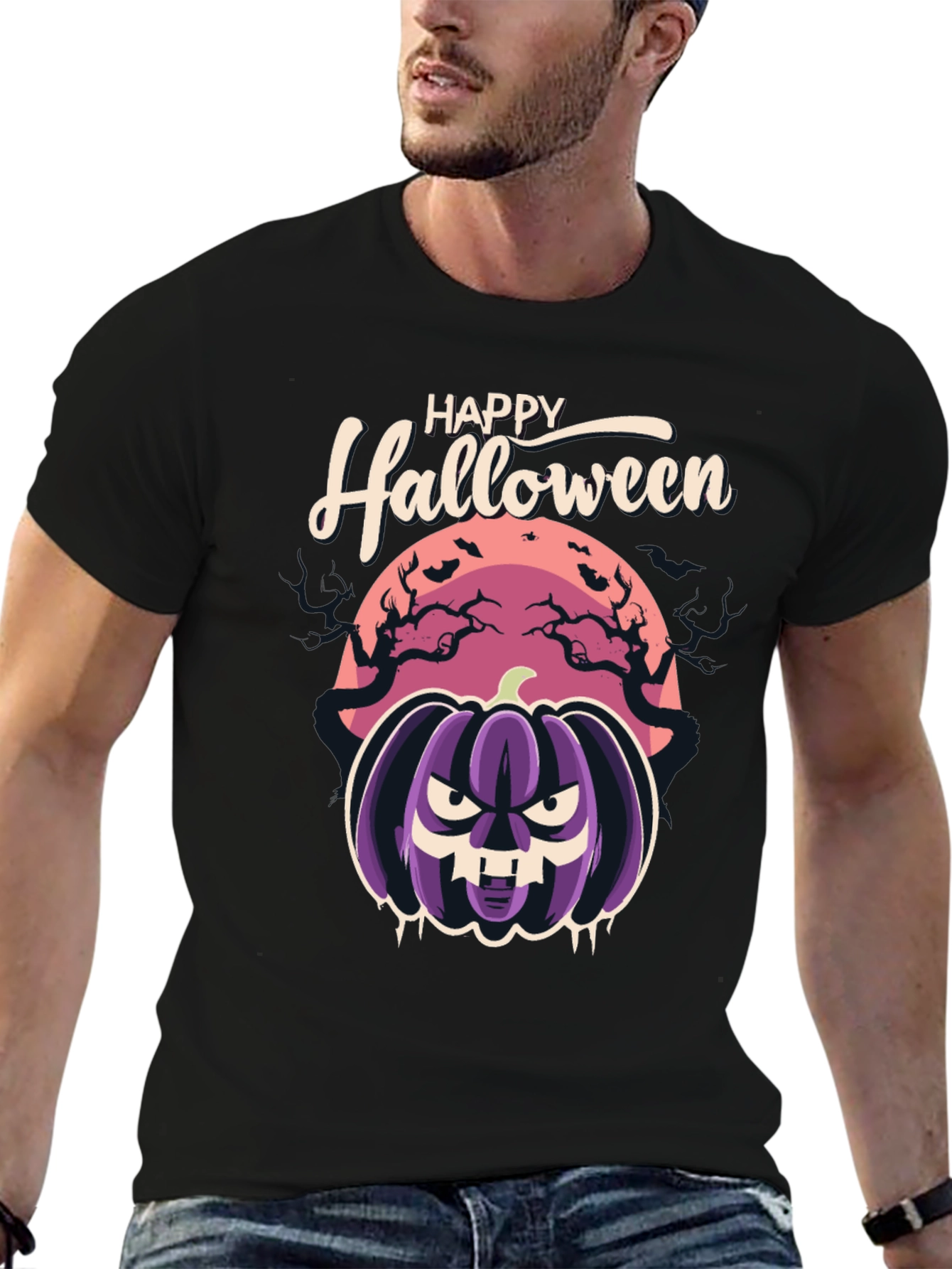 Happy Halloween Pumpkin T-Shirt