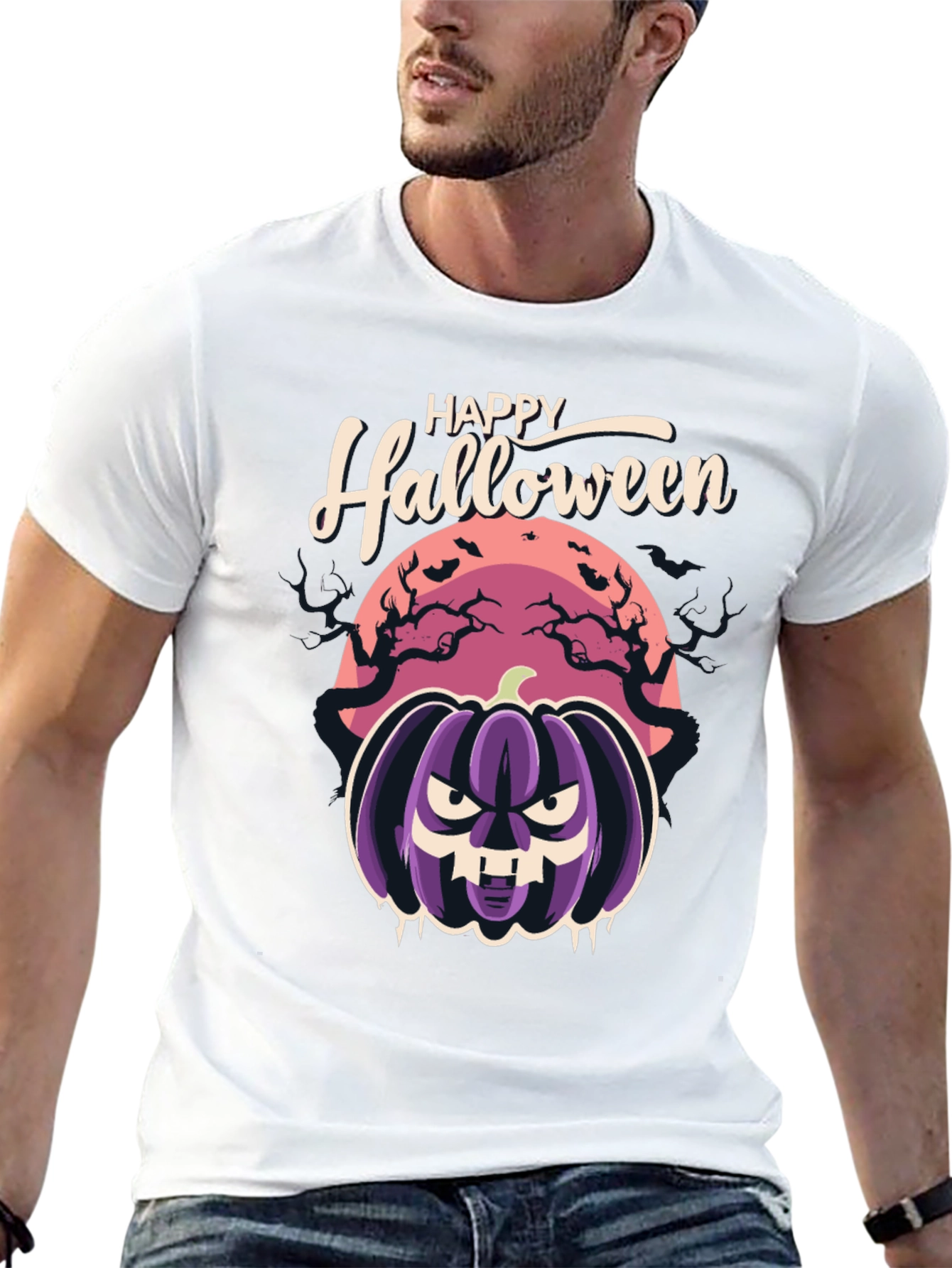 Happy Halloween Pumpkin T-Shirt