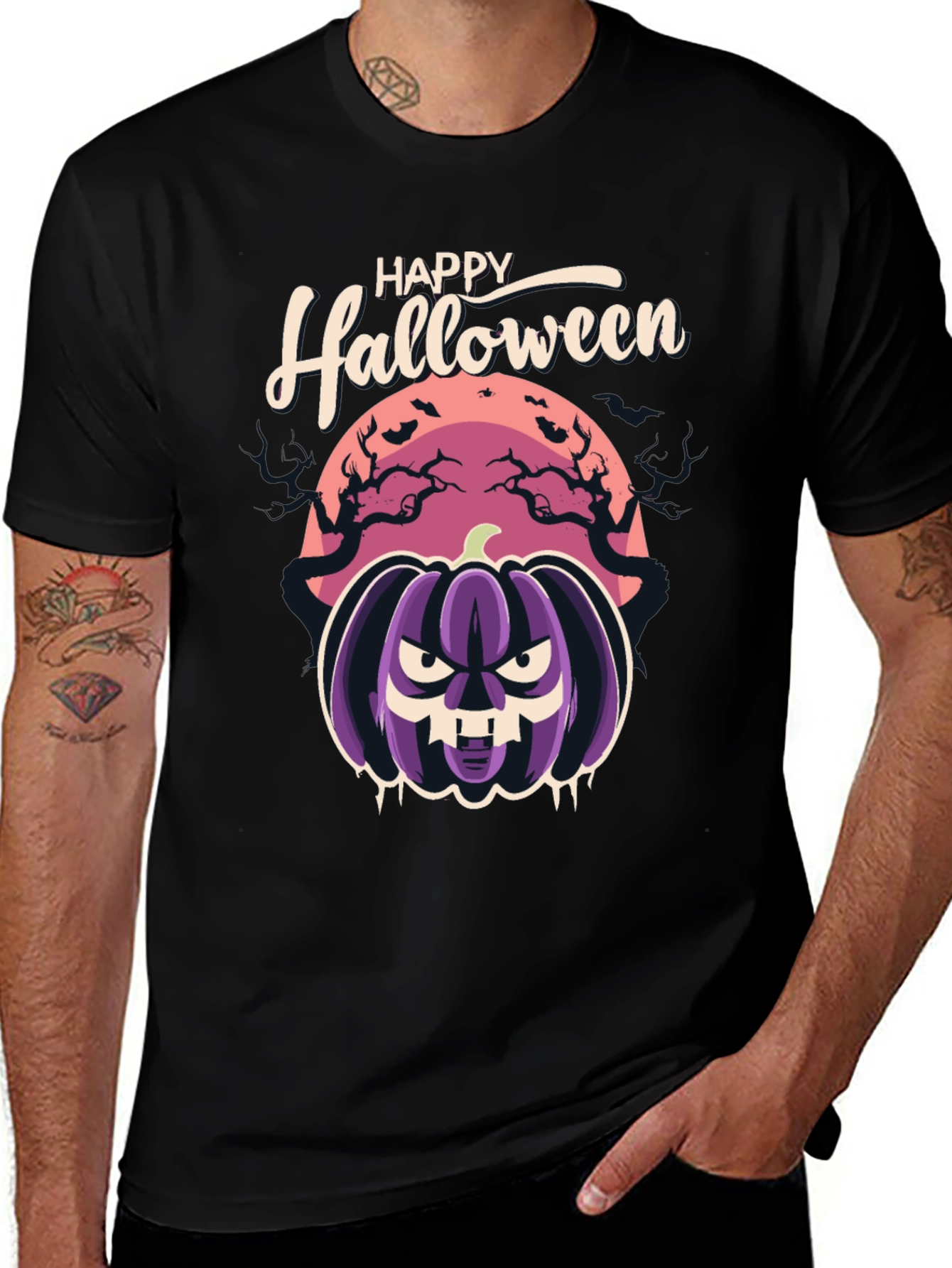 Happy Halloween Pumpkin T-Shirt