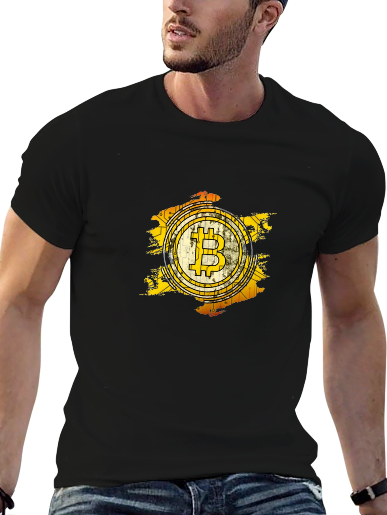 Bitcoin Graphic Tee - Crypto Enthusiast T-Shirt