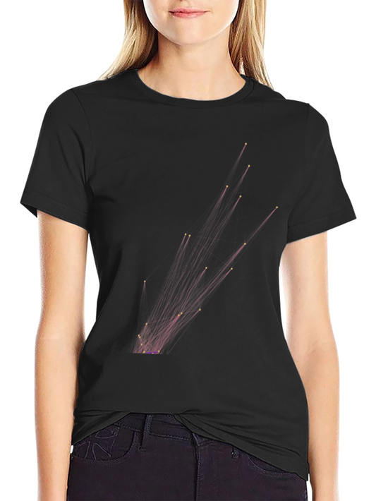 Cosmic Ray Black T-Shirt