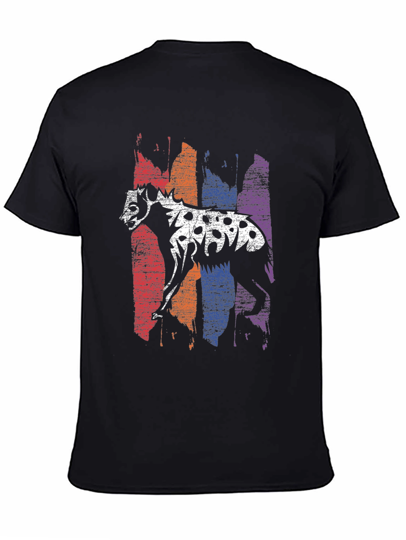 Hyena Graphic Tee - Mens Crew Neck T-Shirt