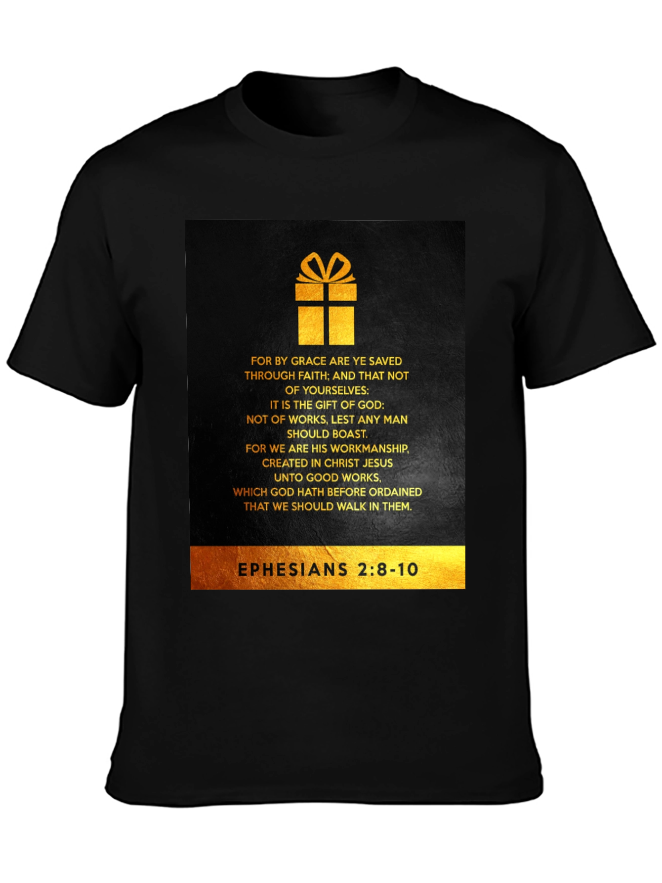 Ephesians 2:8-10 Christian T-Shirt