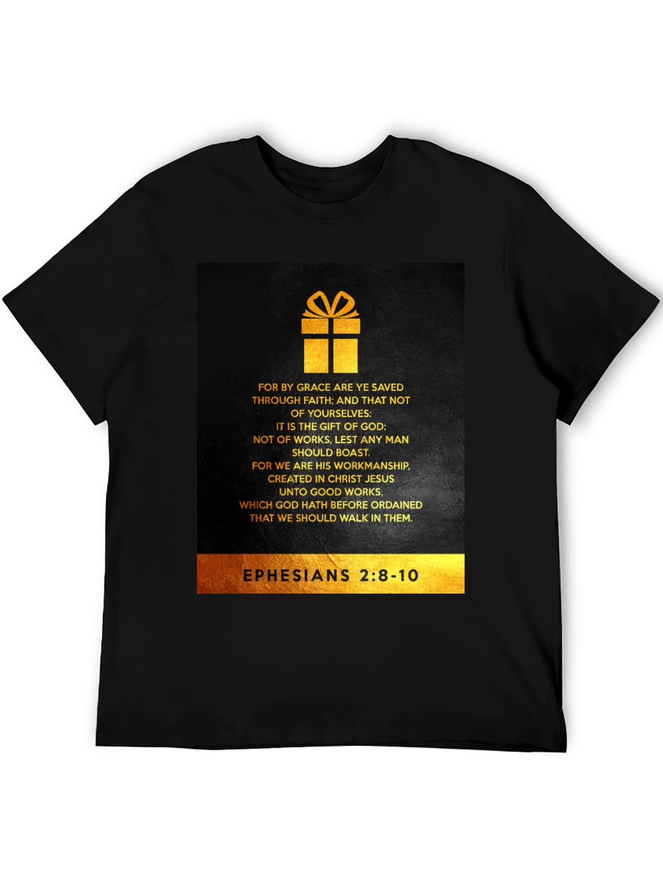 Ephesians 2:8-10 Christian T-Shirt