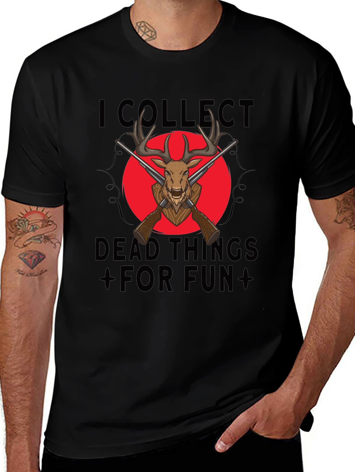 I Collect Dead Things Deer Hunting T-Shirt