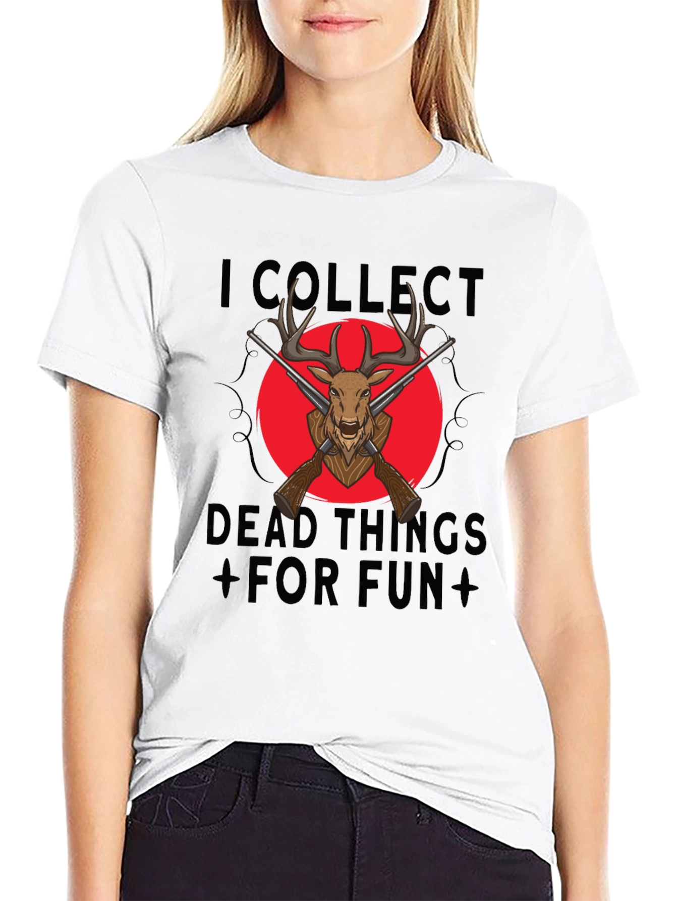 I Collect Dead Things Deer Hunting T-Shirt