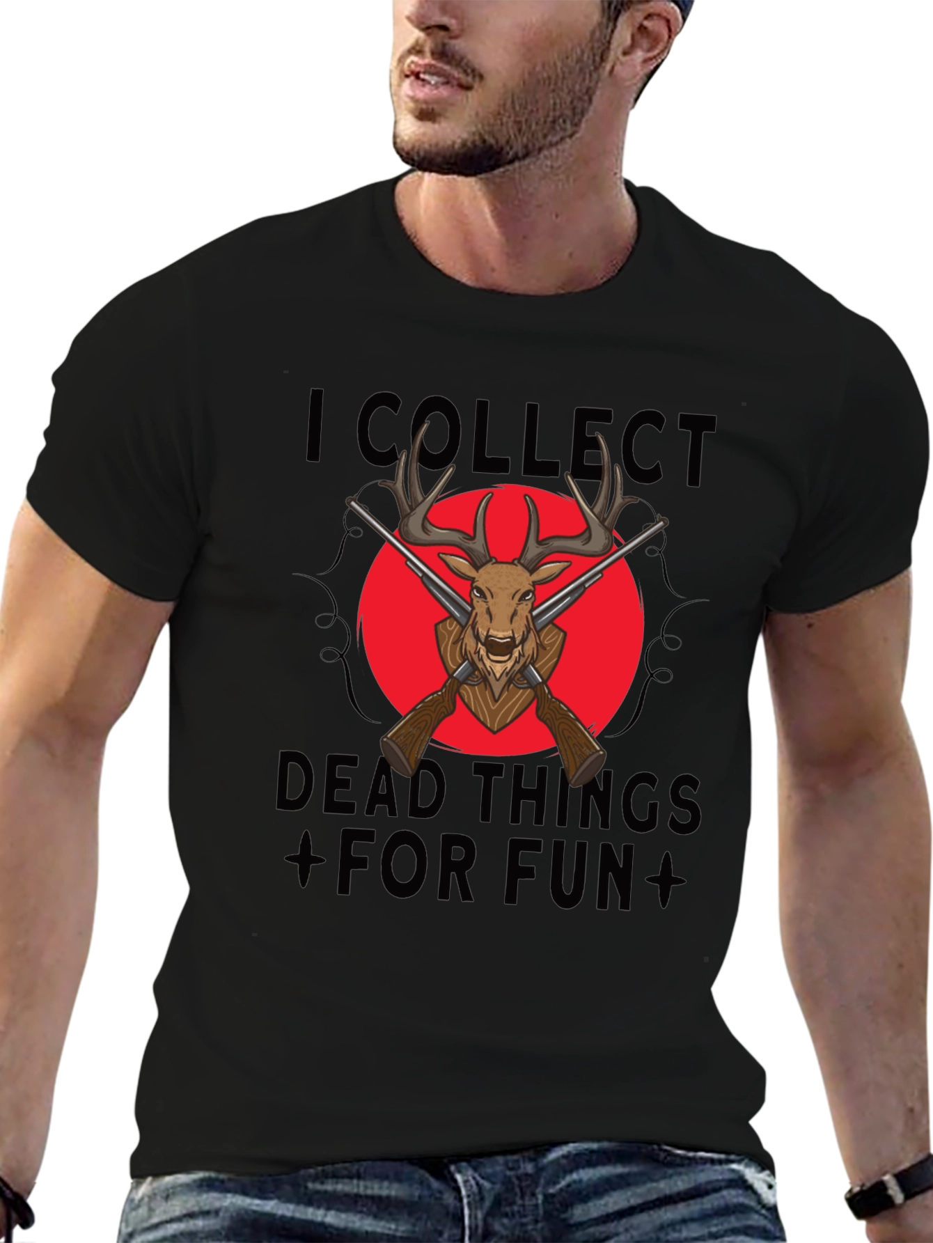 I Collect Dead Things Deer Hunting T-Shirt