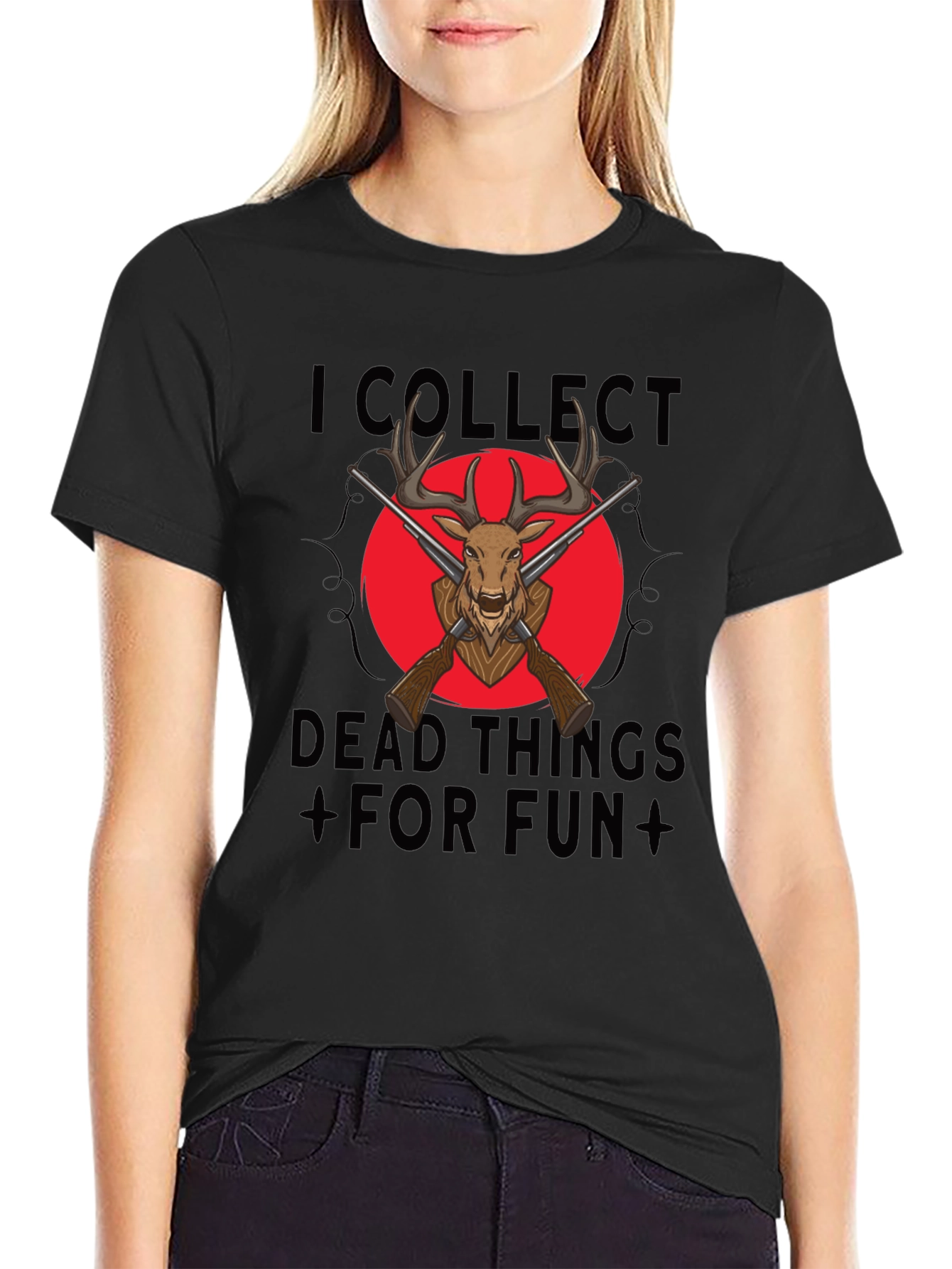 I Collect Dead Things Deer Hunting T-Shirt