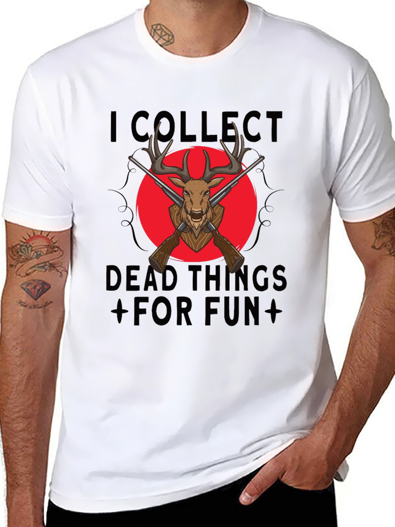 I Collect Dead Things Deer Hunting T-Shirt