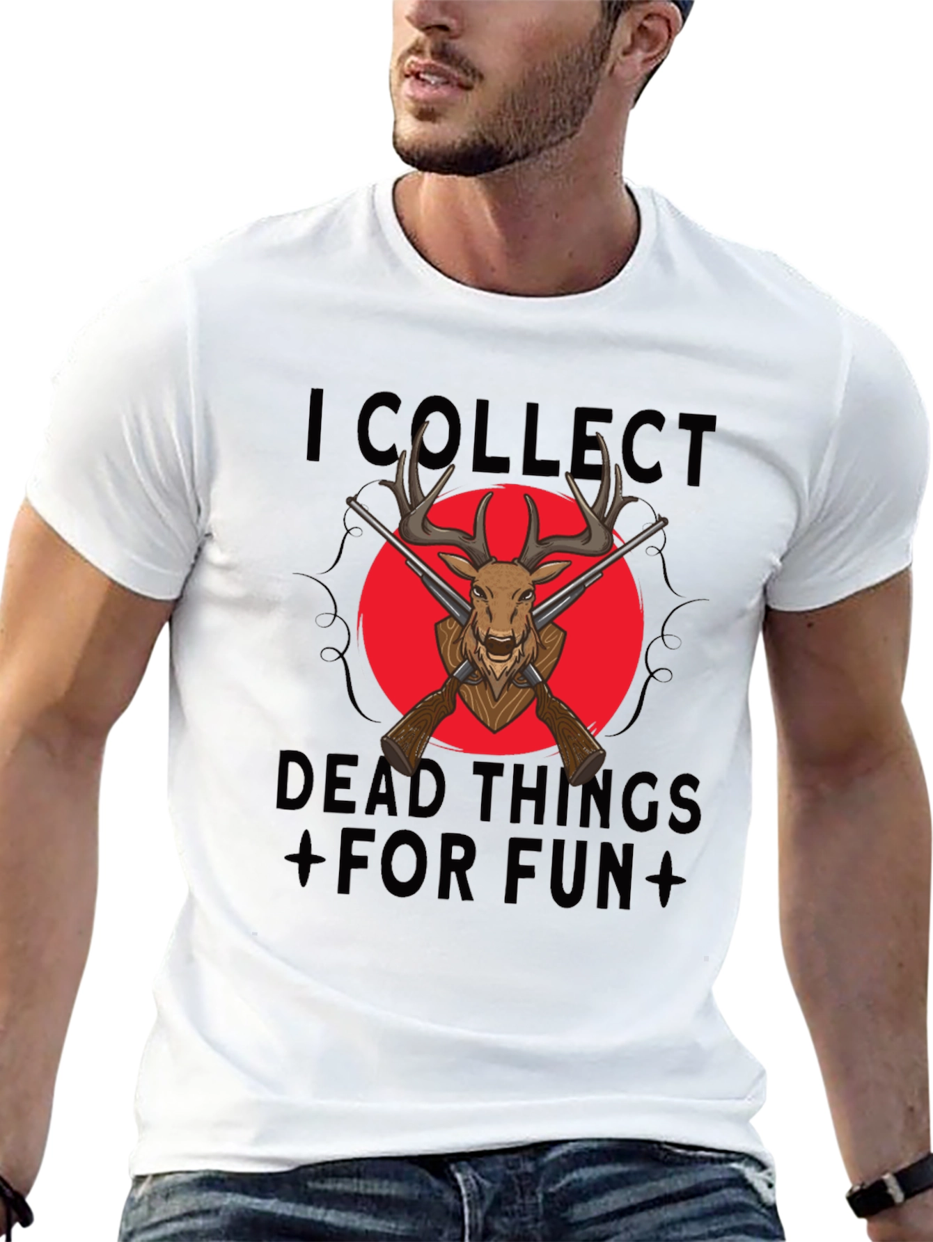 I Collect Dead Things Deer Hunting T-Shirt
