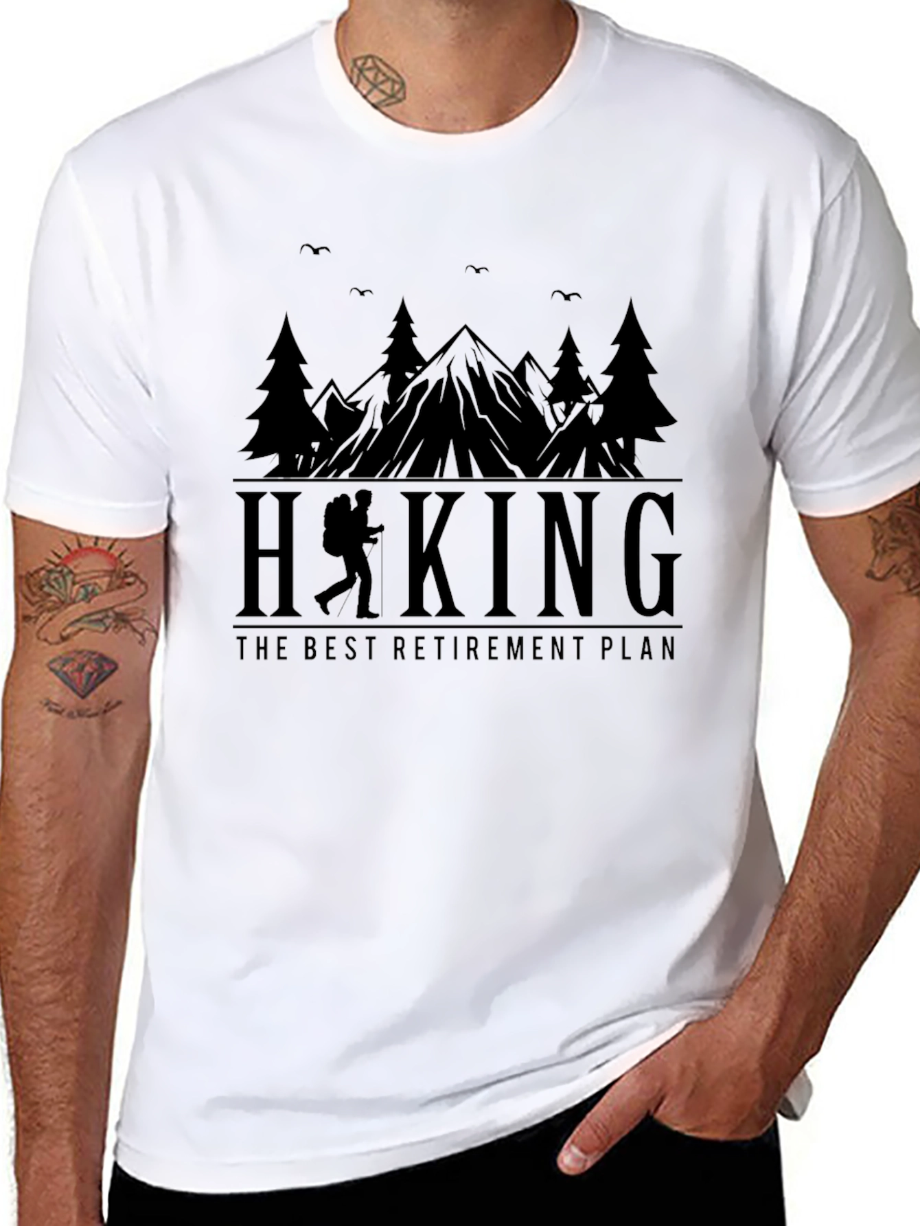 Hiking Retirement Plan T-Shirt