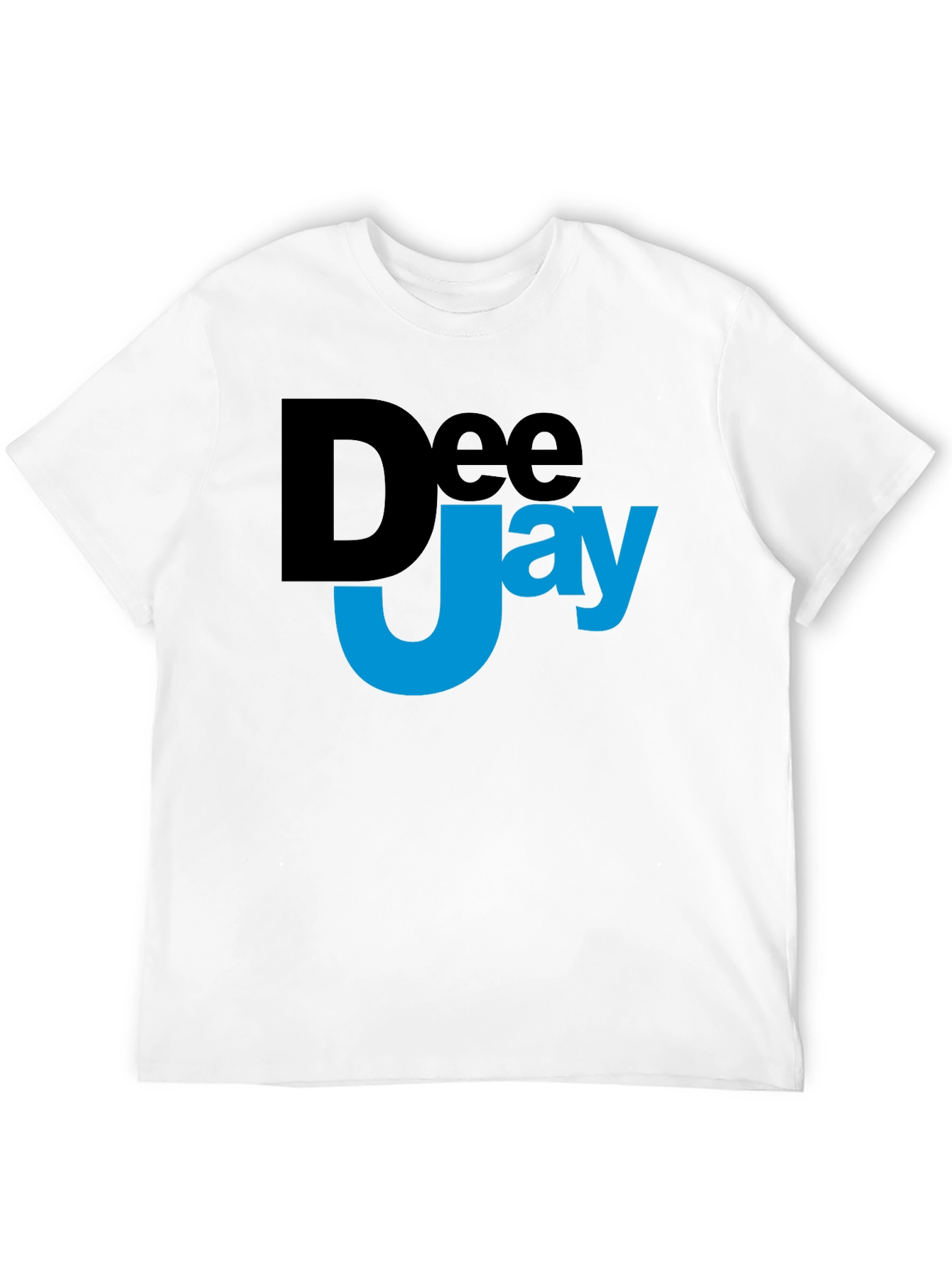 DeeJay Graphic Black T-Shirt