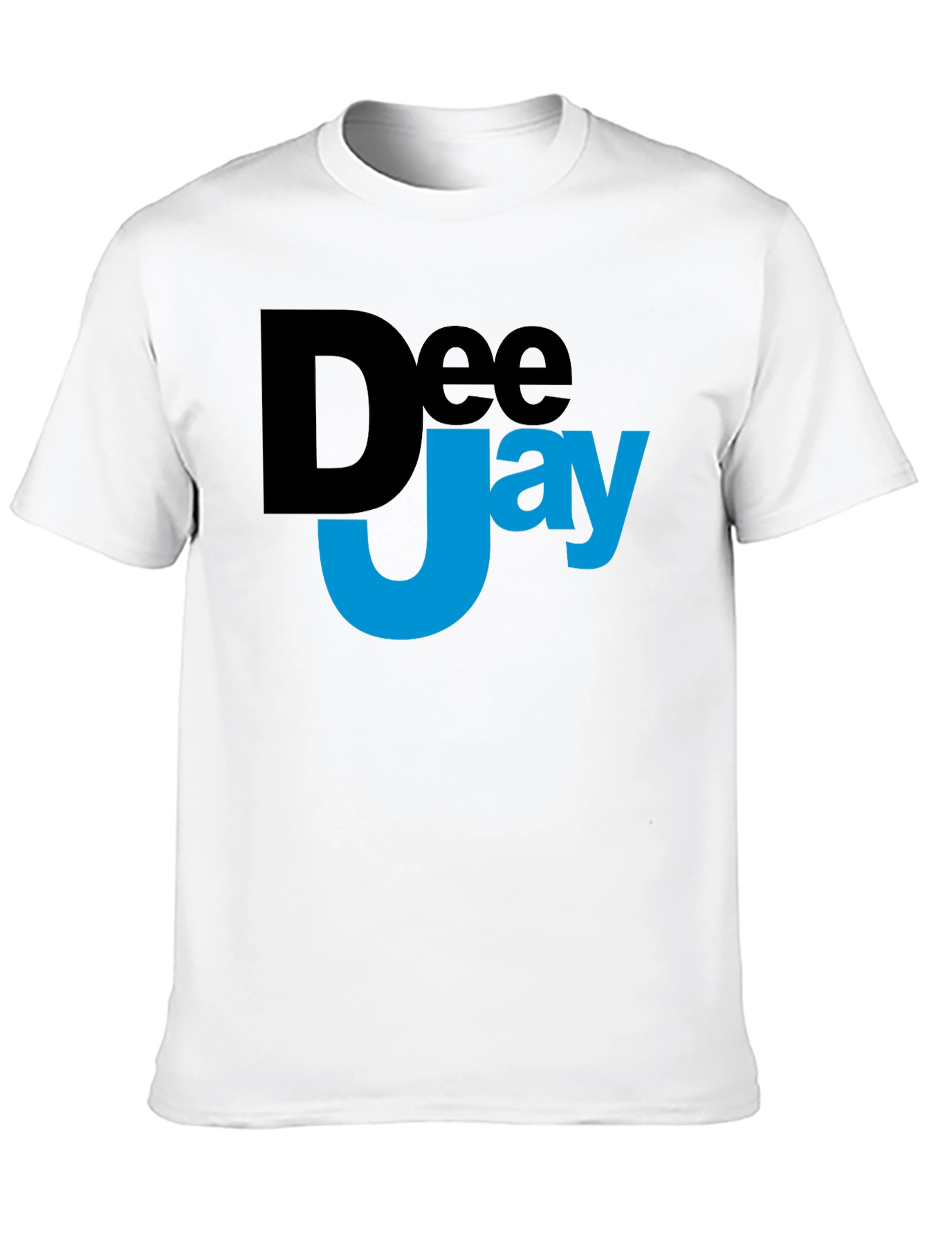 DeeJay Graphic Black T-Shirt