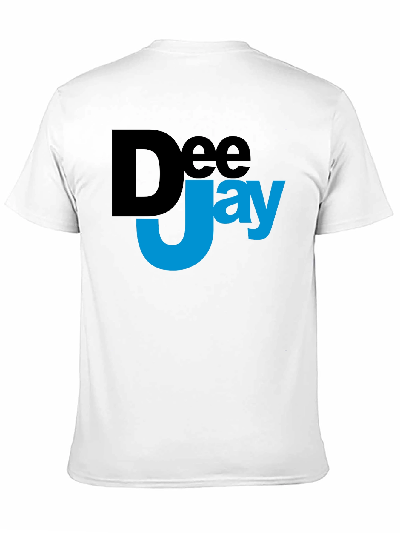 DeeJay Graphic Black T-Shirt