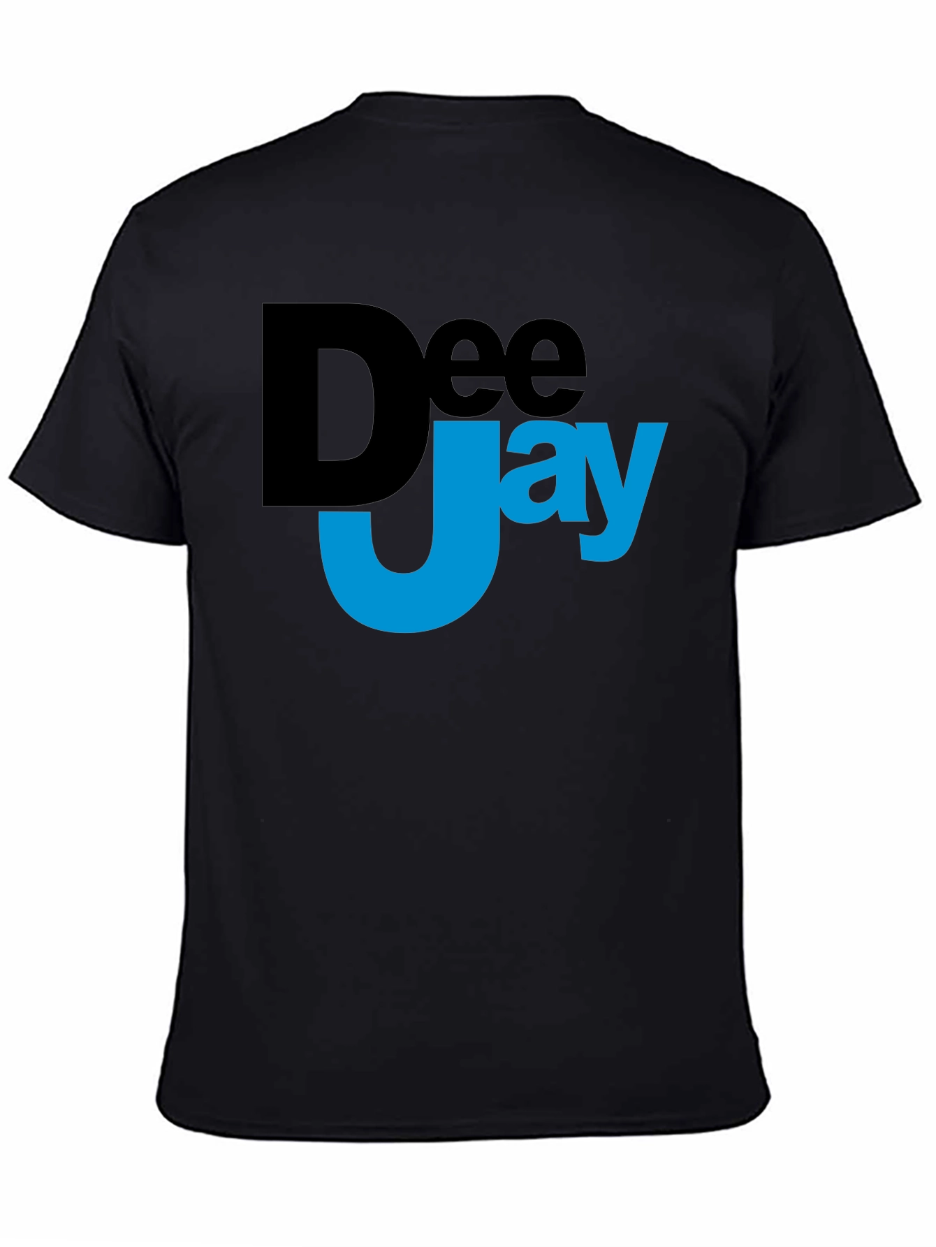 DeeJay Graphic Black T-Shirt