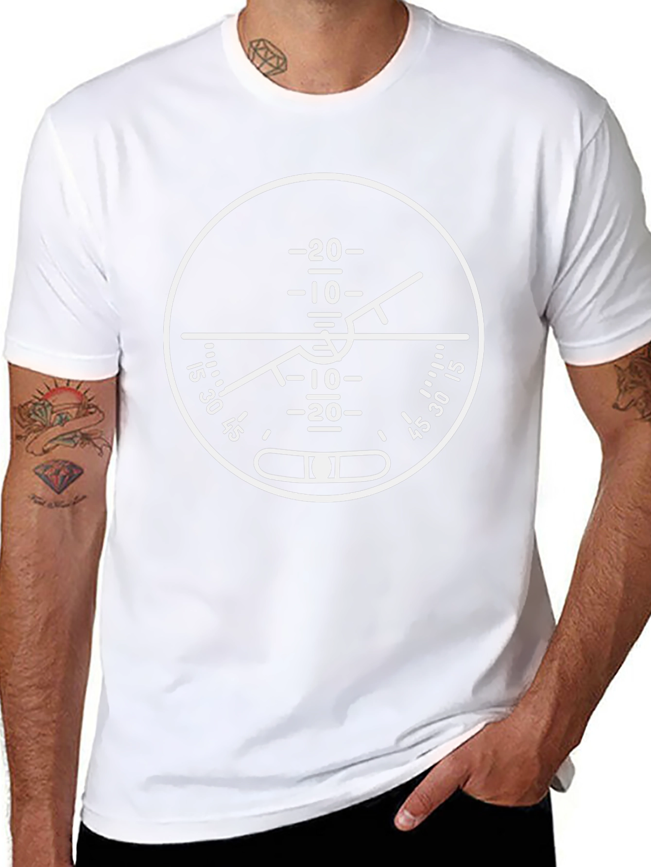 Attitude Indicator Graphic Tee