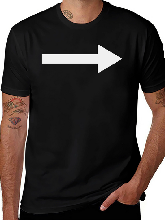 Arrow Graphic Tee - Bold Direction T-Shirt