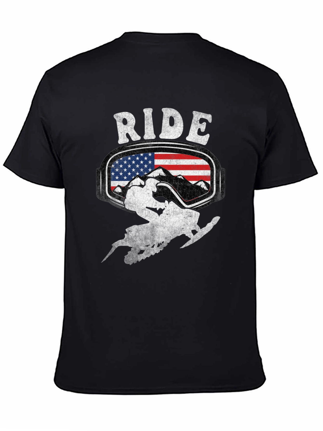 Ride Snowmobile Graphic T-Shirt
