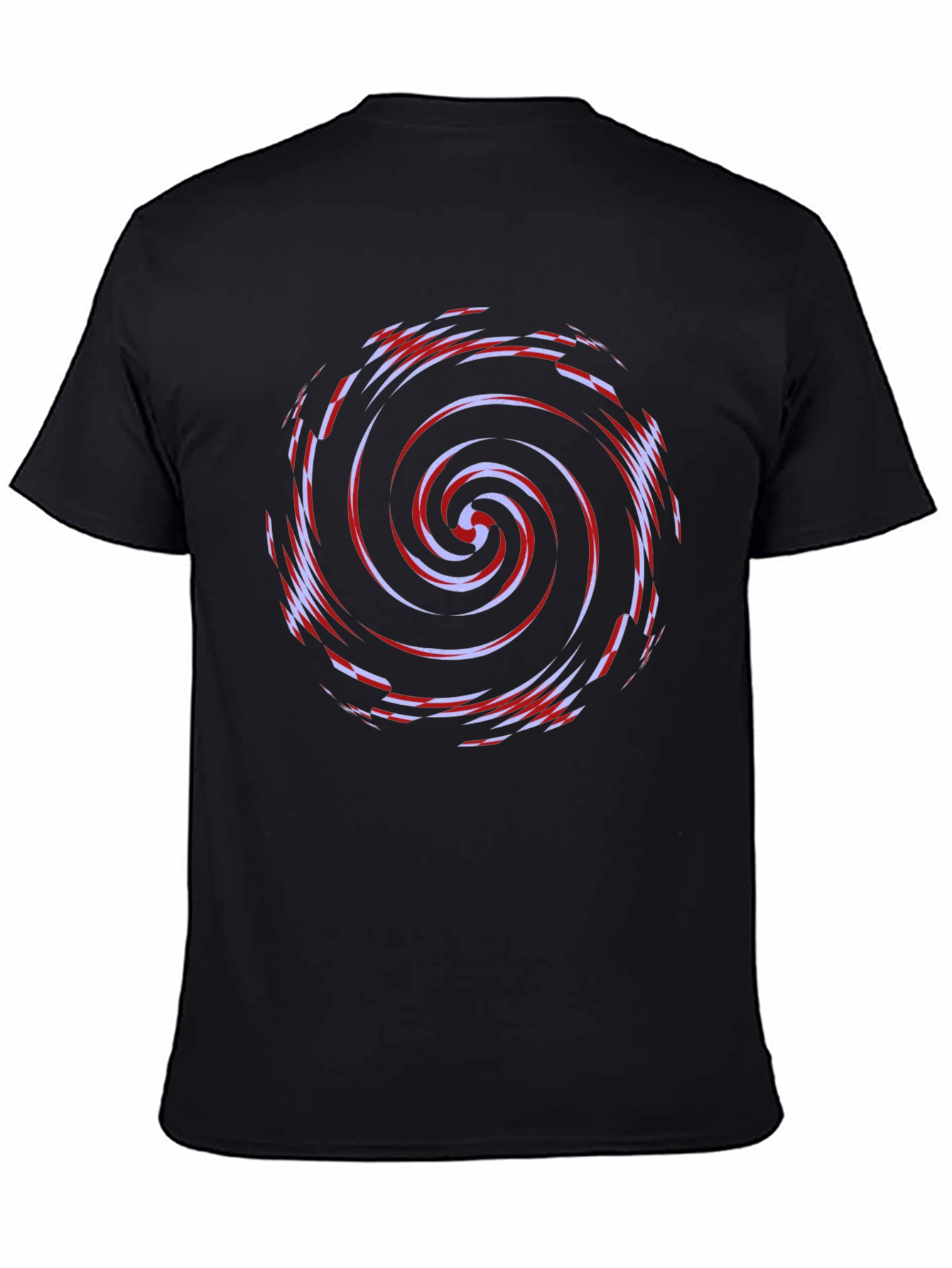Vortex Swirl Graphic T-Shirt - Modern Design