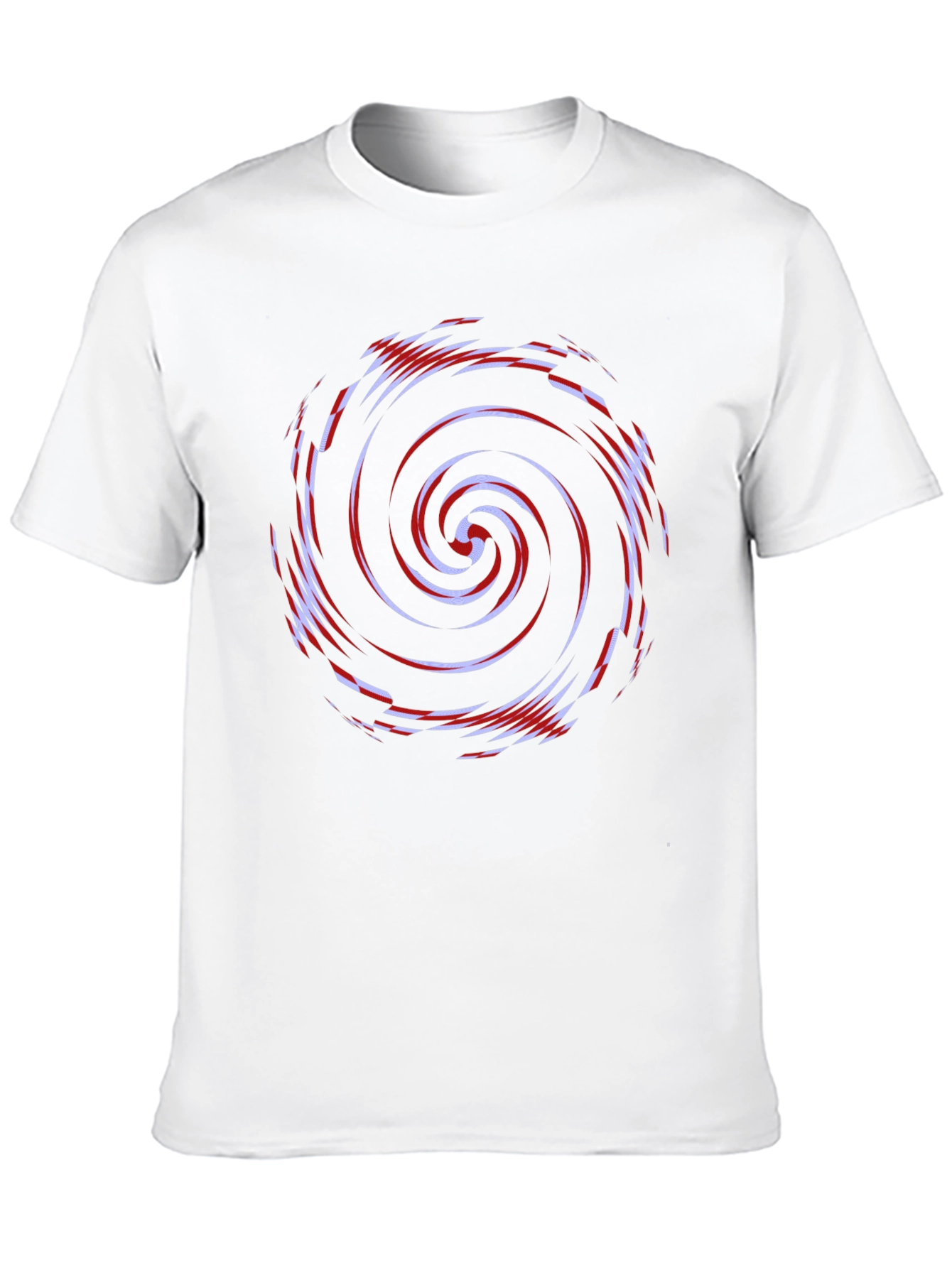 Vortex Swirl Graphic T-Shirt - Modern Design