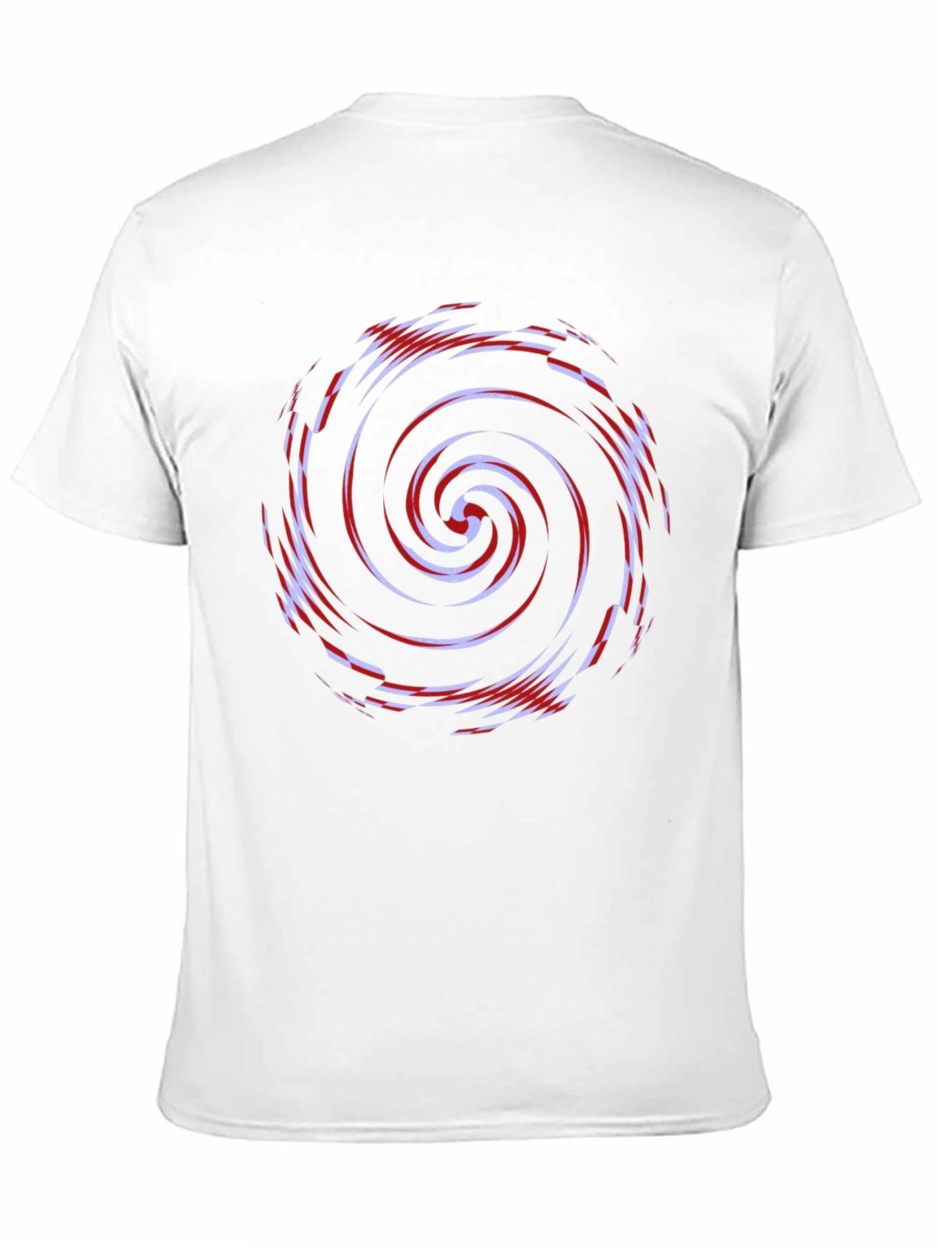 Vortex Swirl Graphic T-Shirt - Modern Design