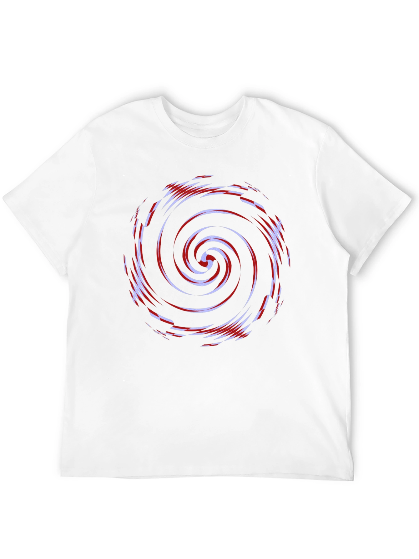Vortex Swirl Graphic T-Shirt - Modern Design