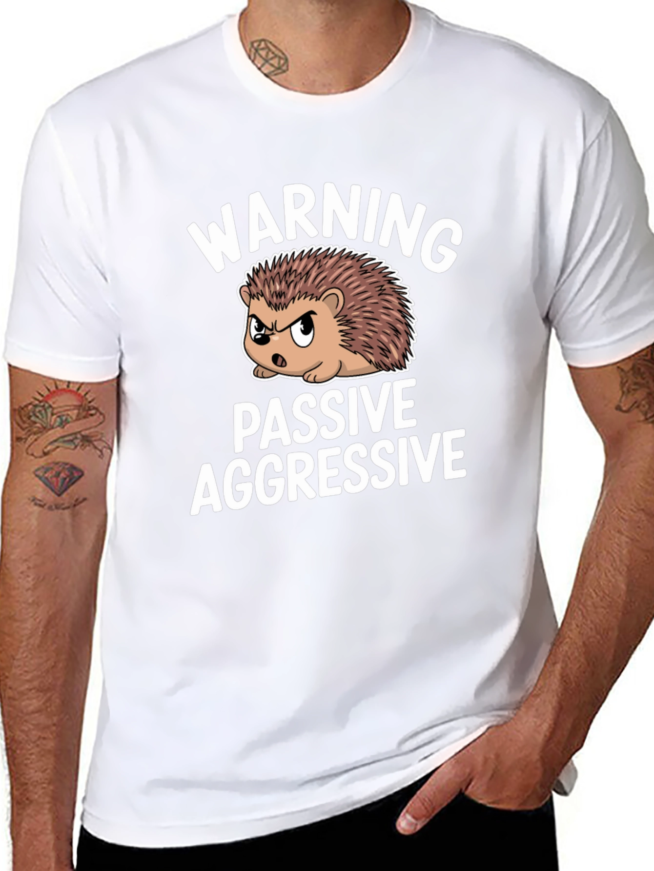 Passive Aggressive Hedgehog T-Shirt