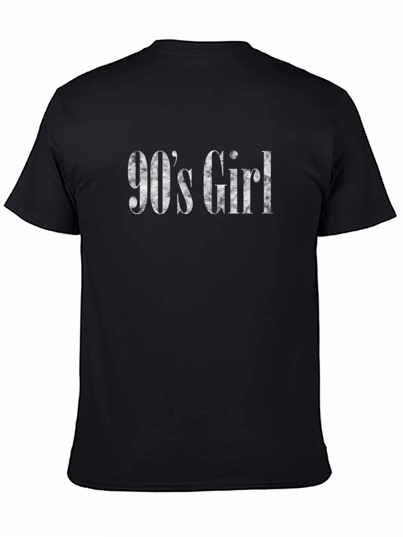 90s Girl Black Graphic Tee