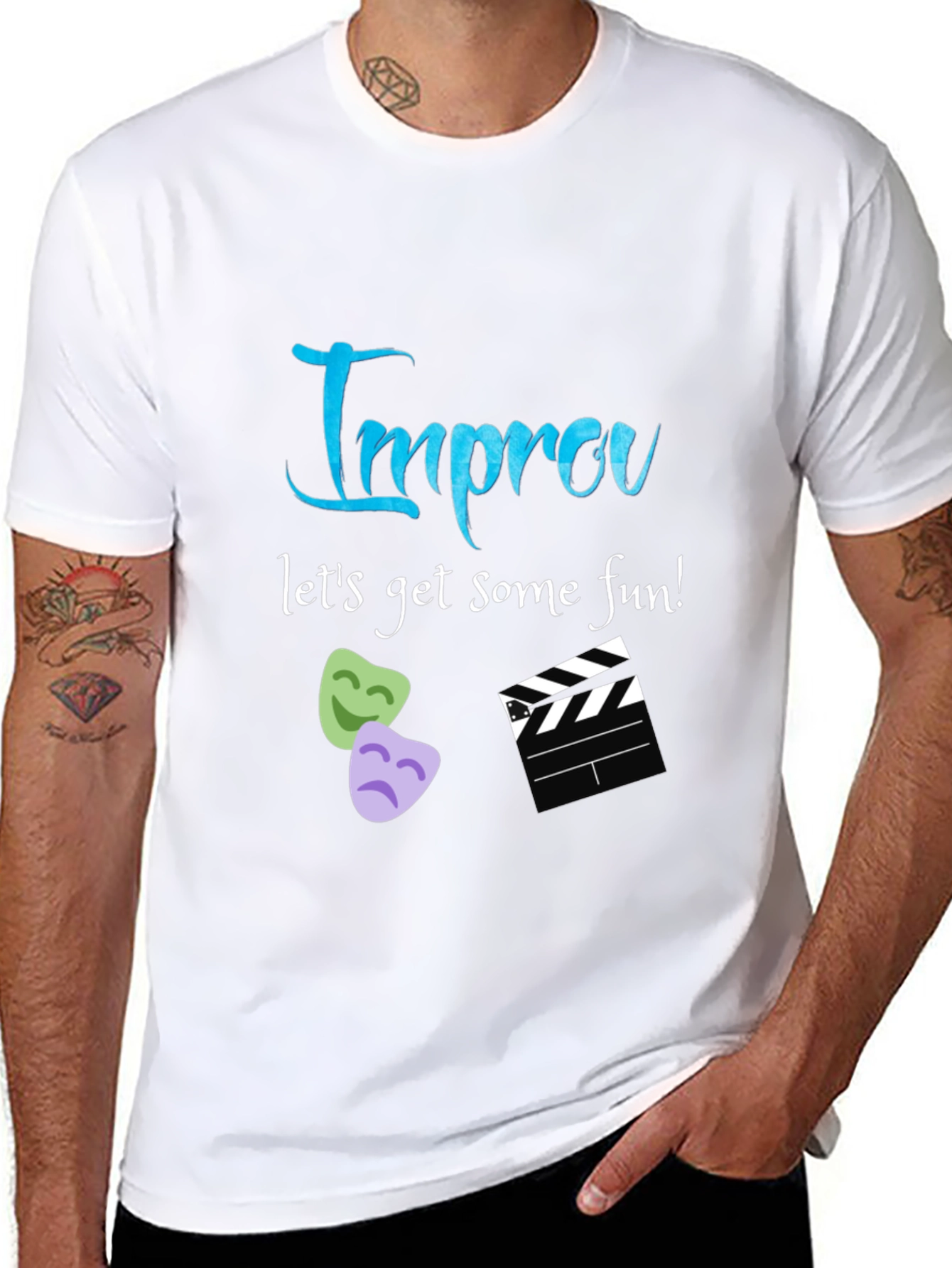 Improv T-Shirt - Lets Get Some Fun!
