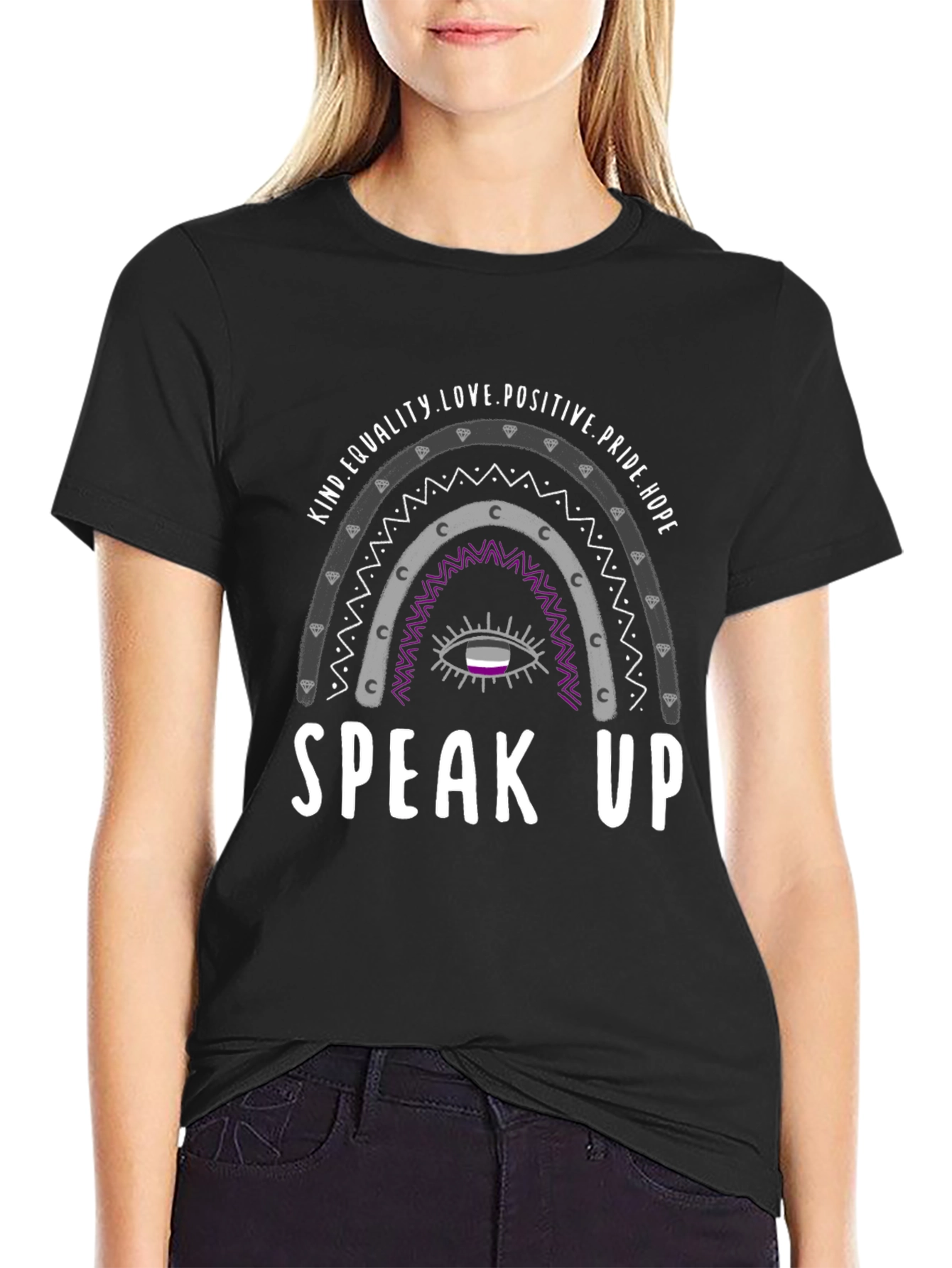 Asexual Pride Speak Up T-Shirt