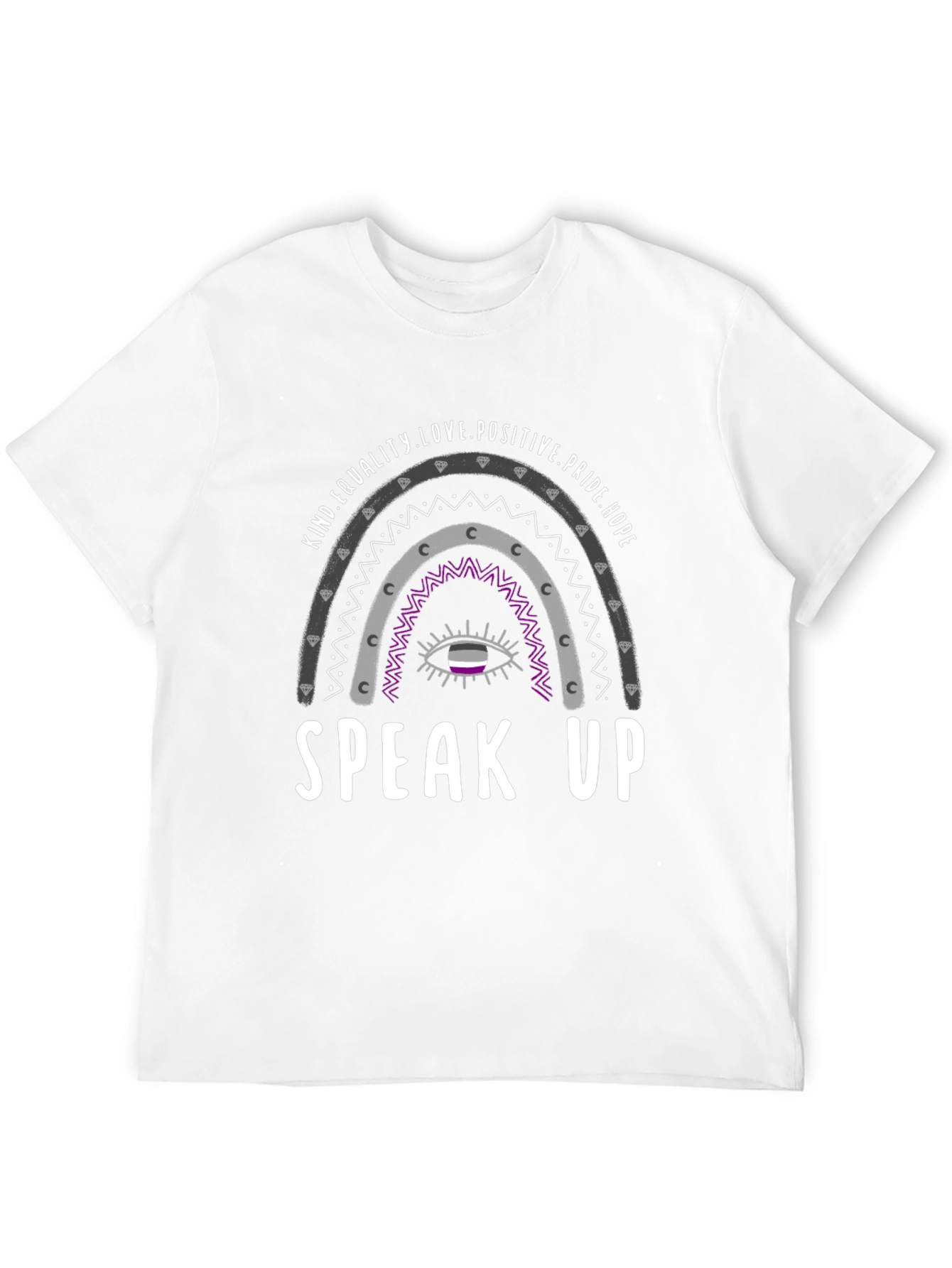 Asexual Pride Speak Up T-Shirt
