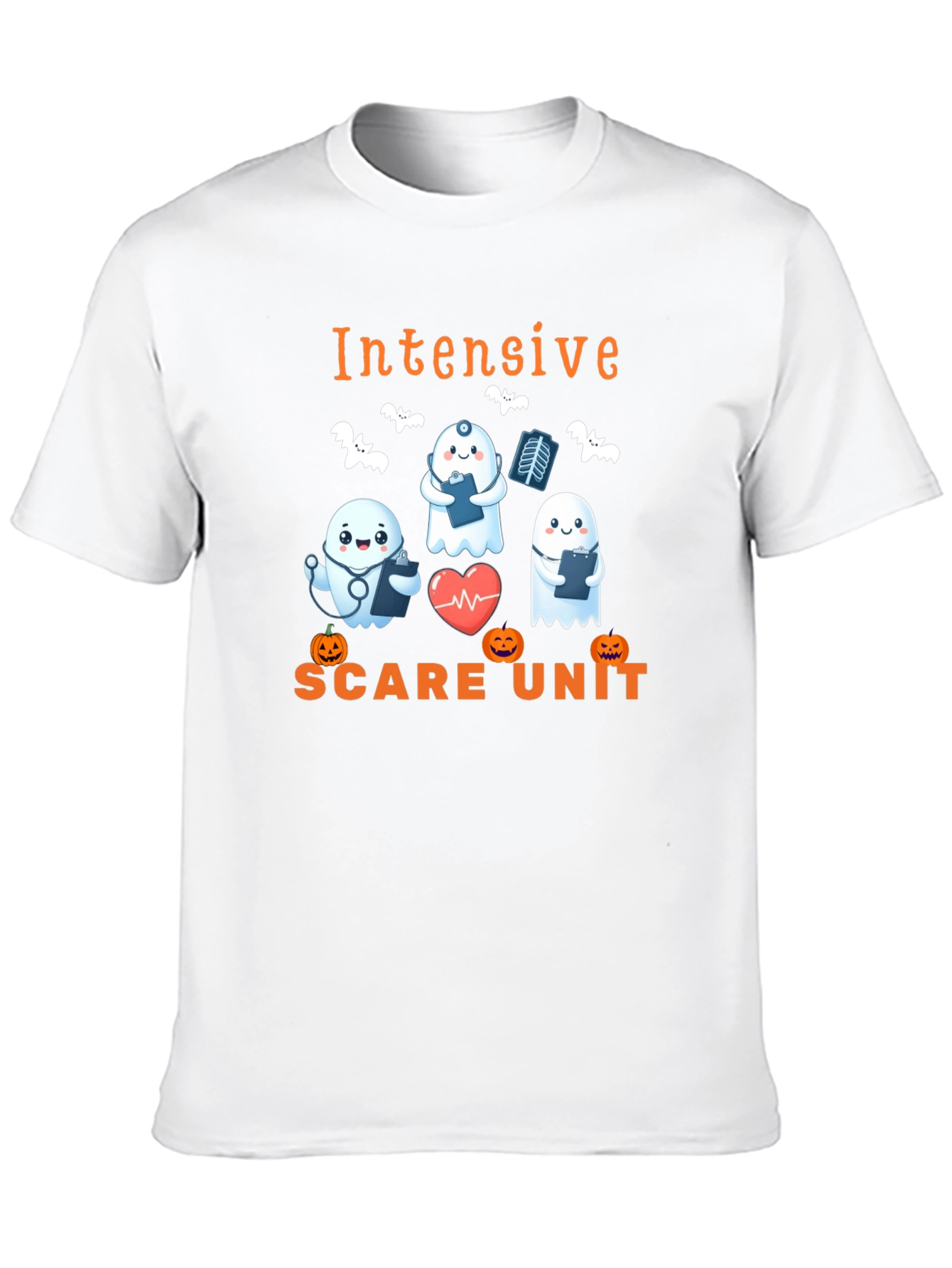 Intensive Scare Unit Halloween Graphic Tee