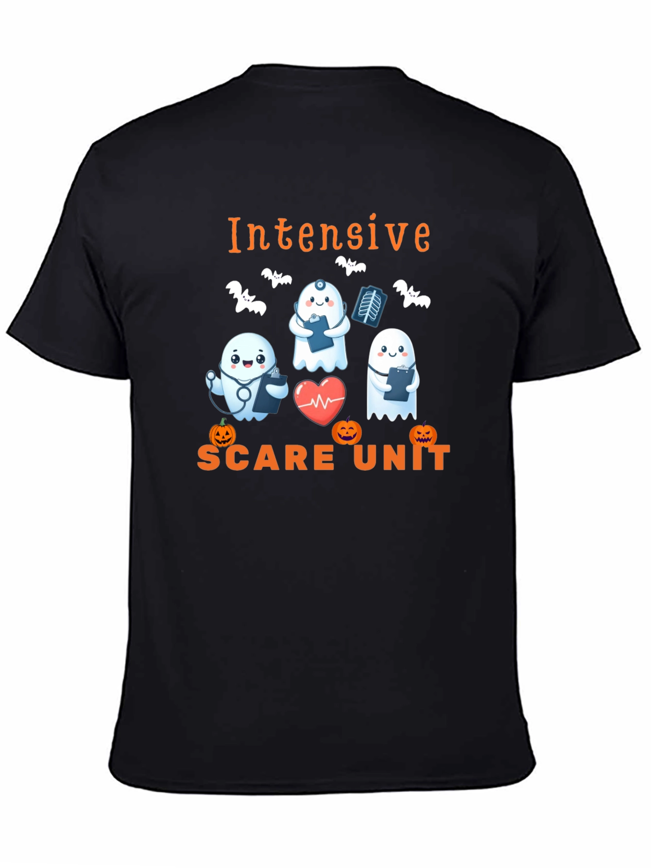 Intensive Scare Unit Halloween Graphic Tee